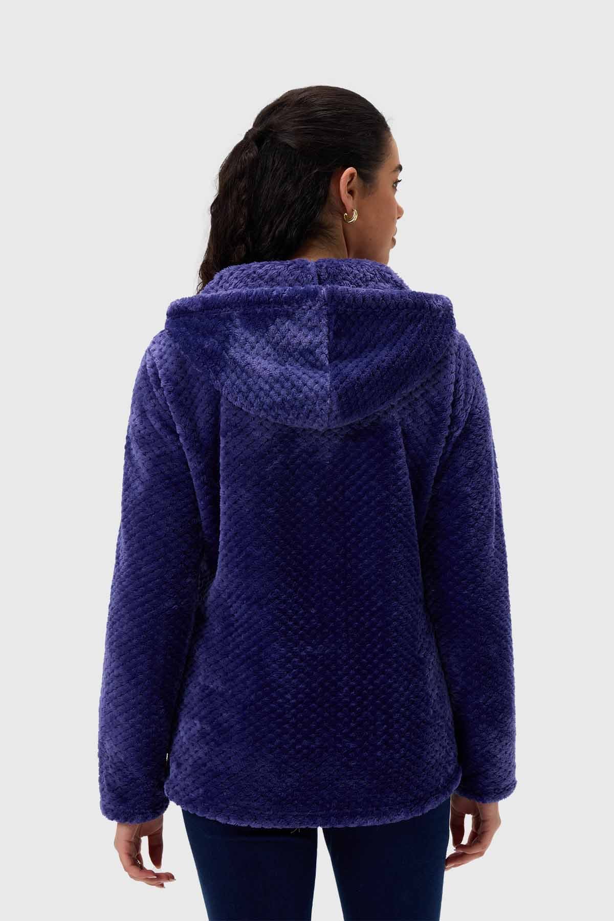 Polar Mujer Básico Morado - Image 3