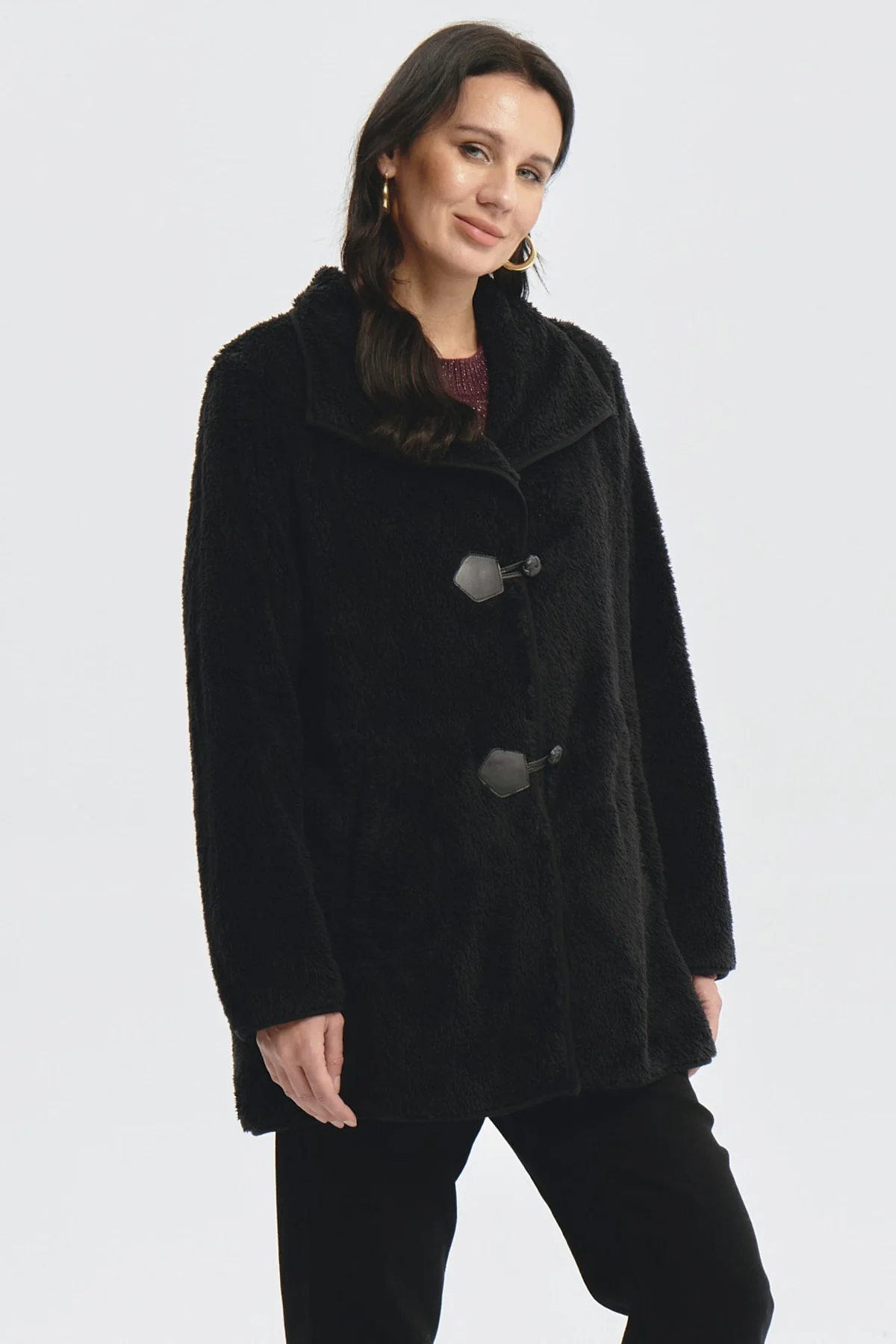 Polar Mujer Full Zipper Negro - Image 2