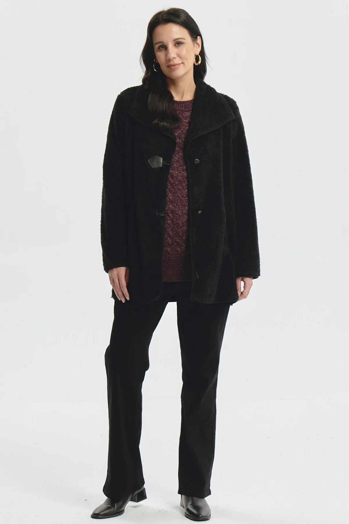 Polar Mujer Full Zipper Negro - Image 4