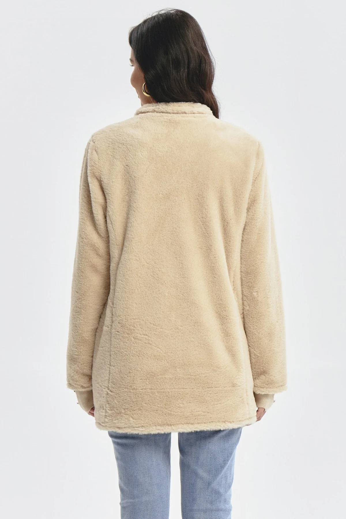 Polar Mujer Montgomery Beige Oscuro - Image 3