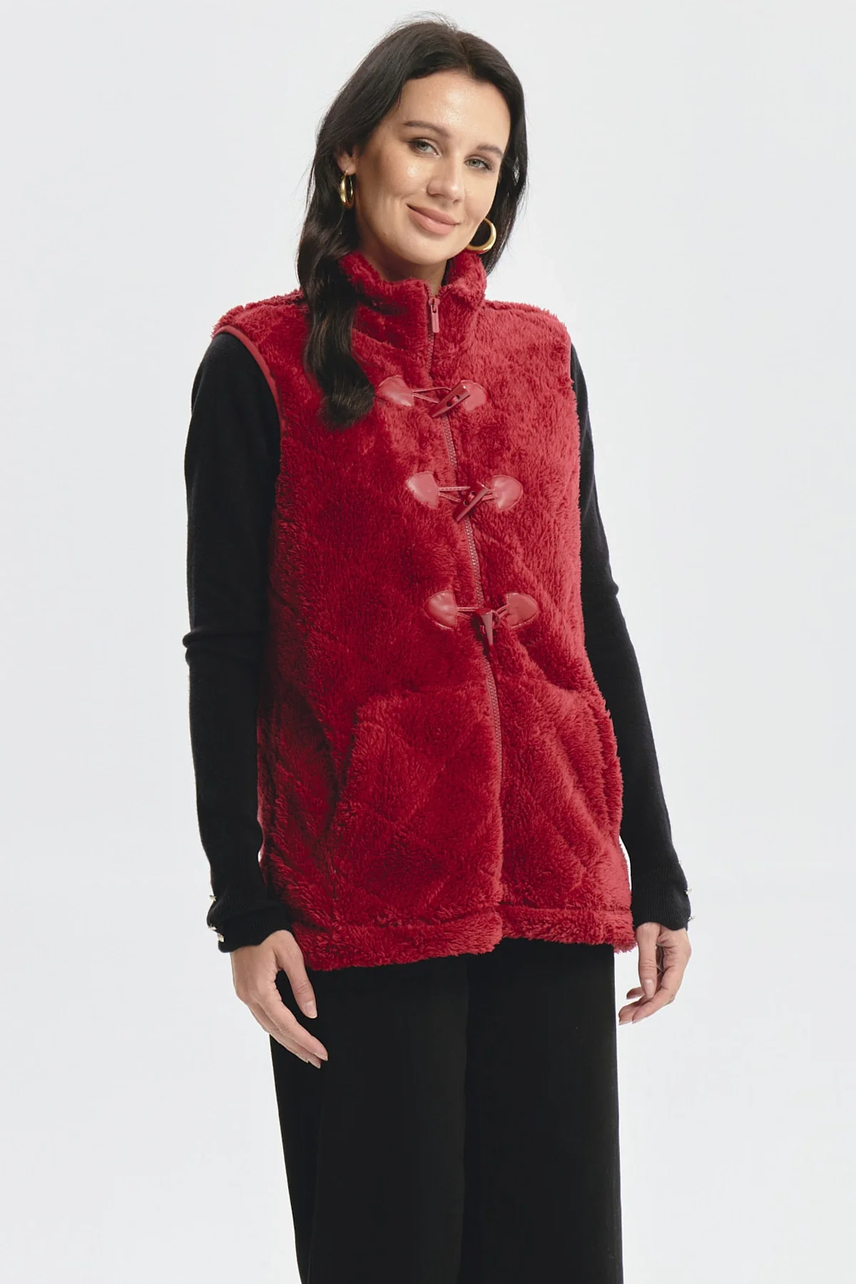 Polar Mujer Montgomery Rojo - Image 2