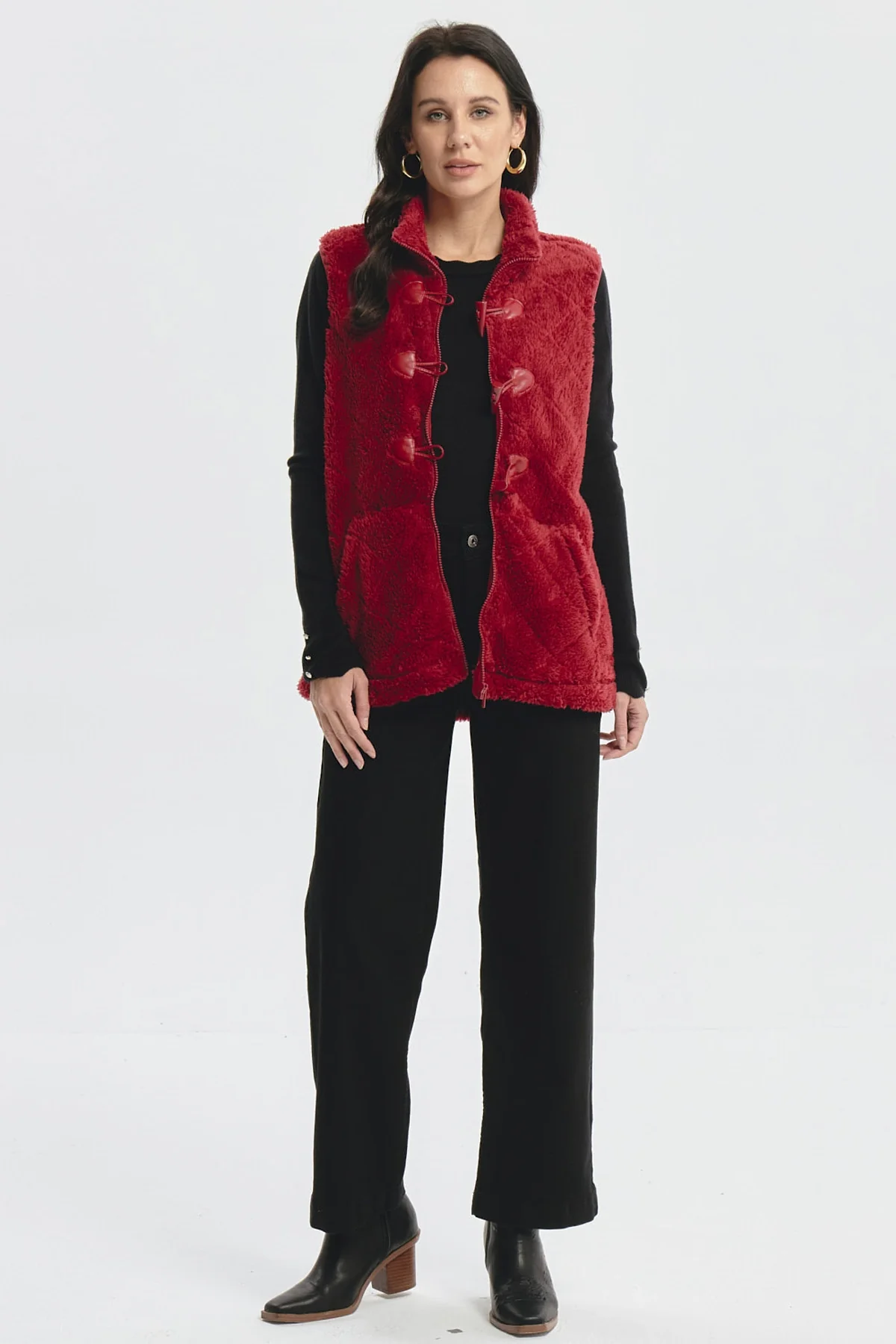 Polar Mujer Montgomery Rojo - Image 4