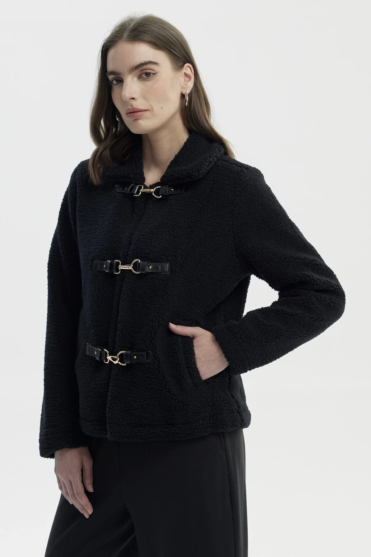 Polar Mujer Tipo Chaqueta Negro - Image 2