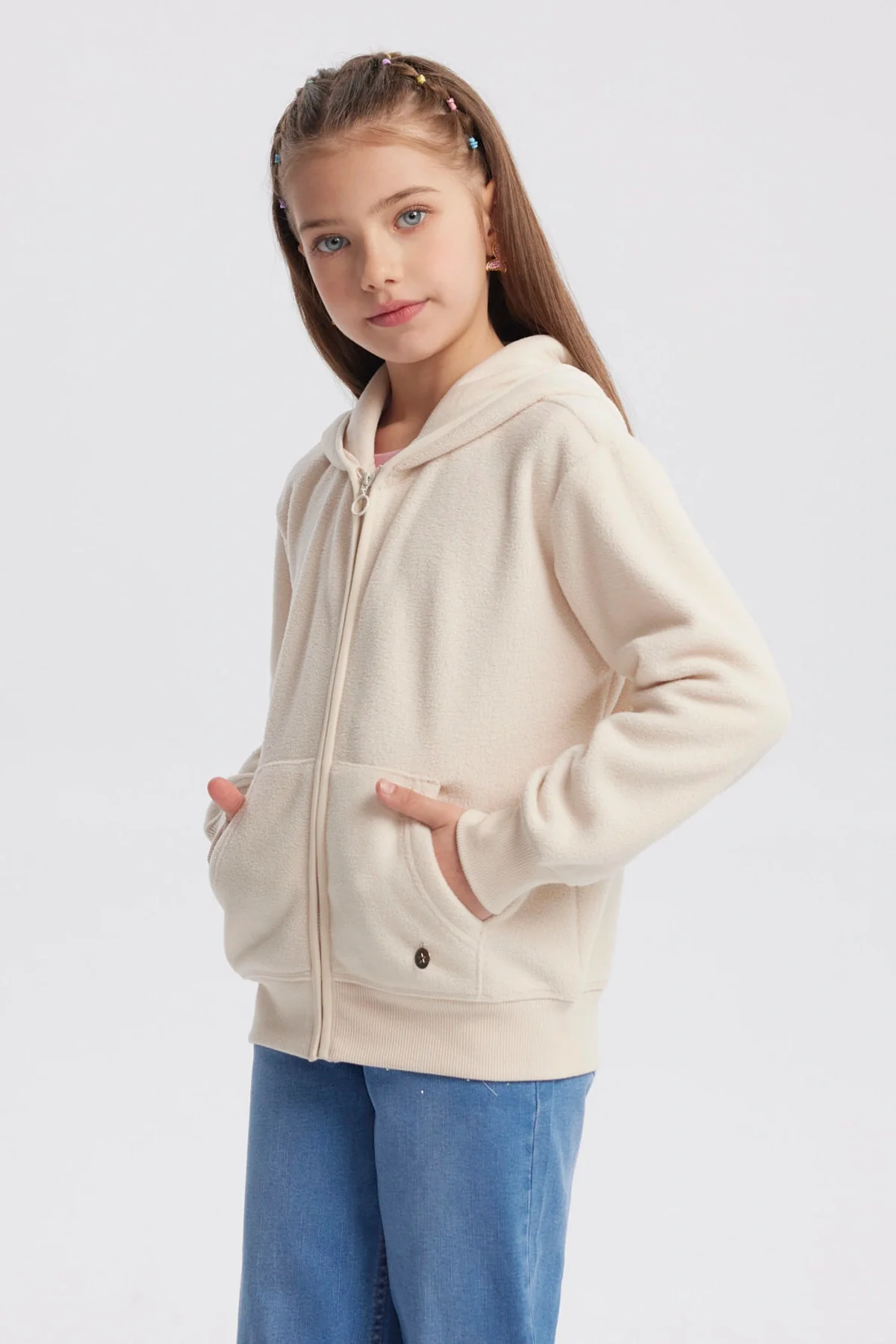 Polar Niña Micropolar Básico Beige - Image 2
