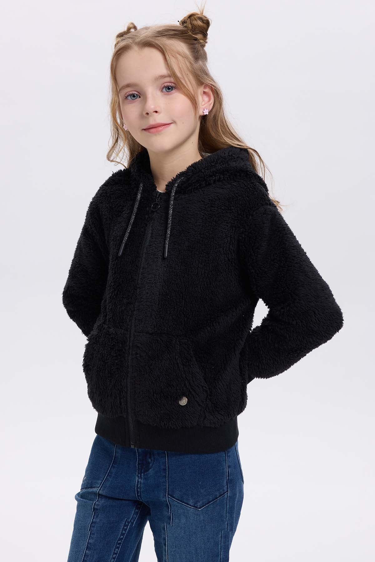 Polar Niña Peludo Negro - Image 2