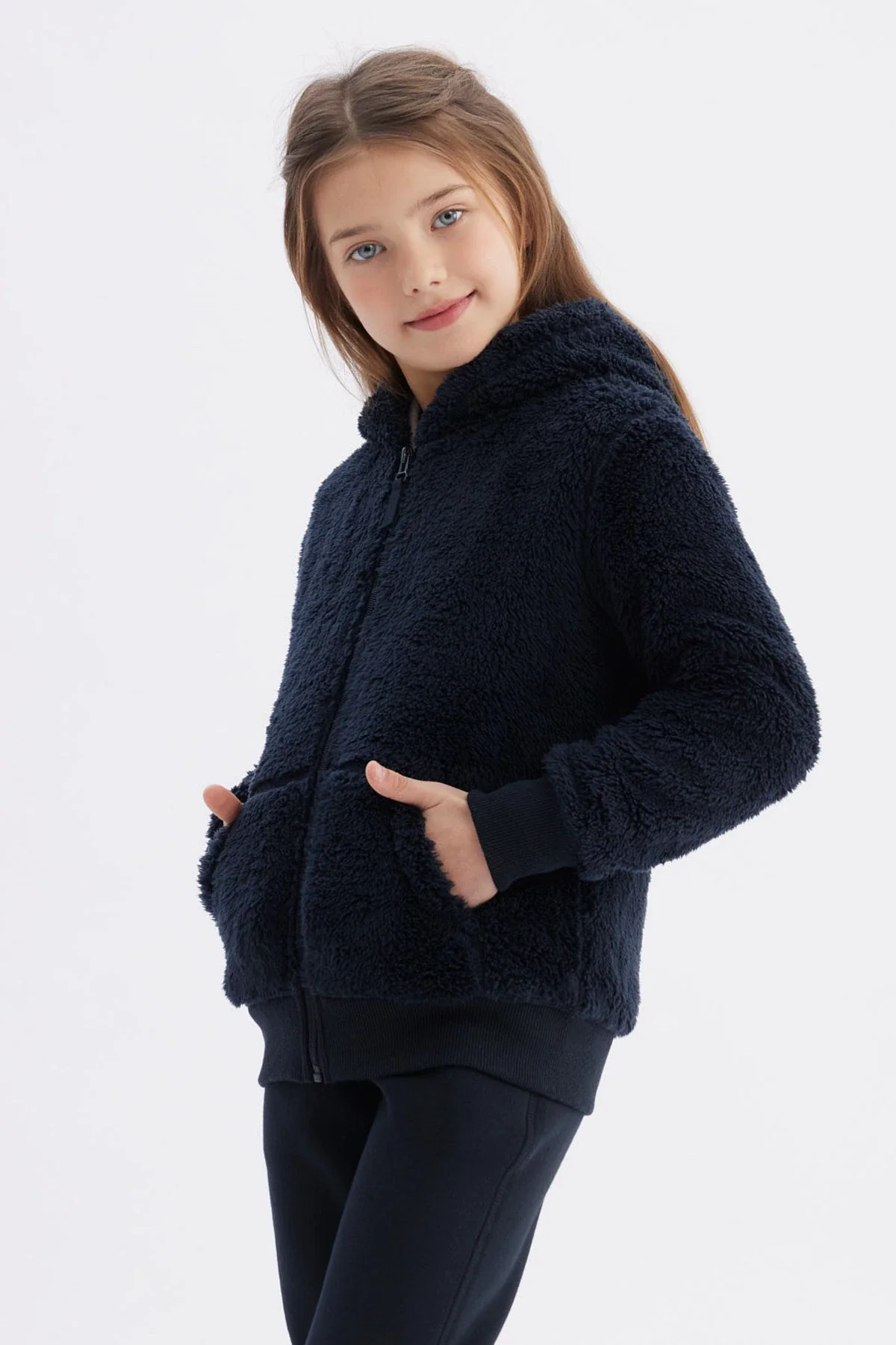Polar Unisex Peludo Azul Marino - Image 2