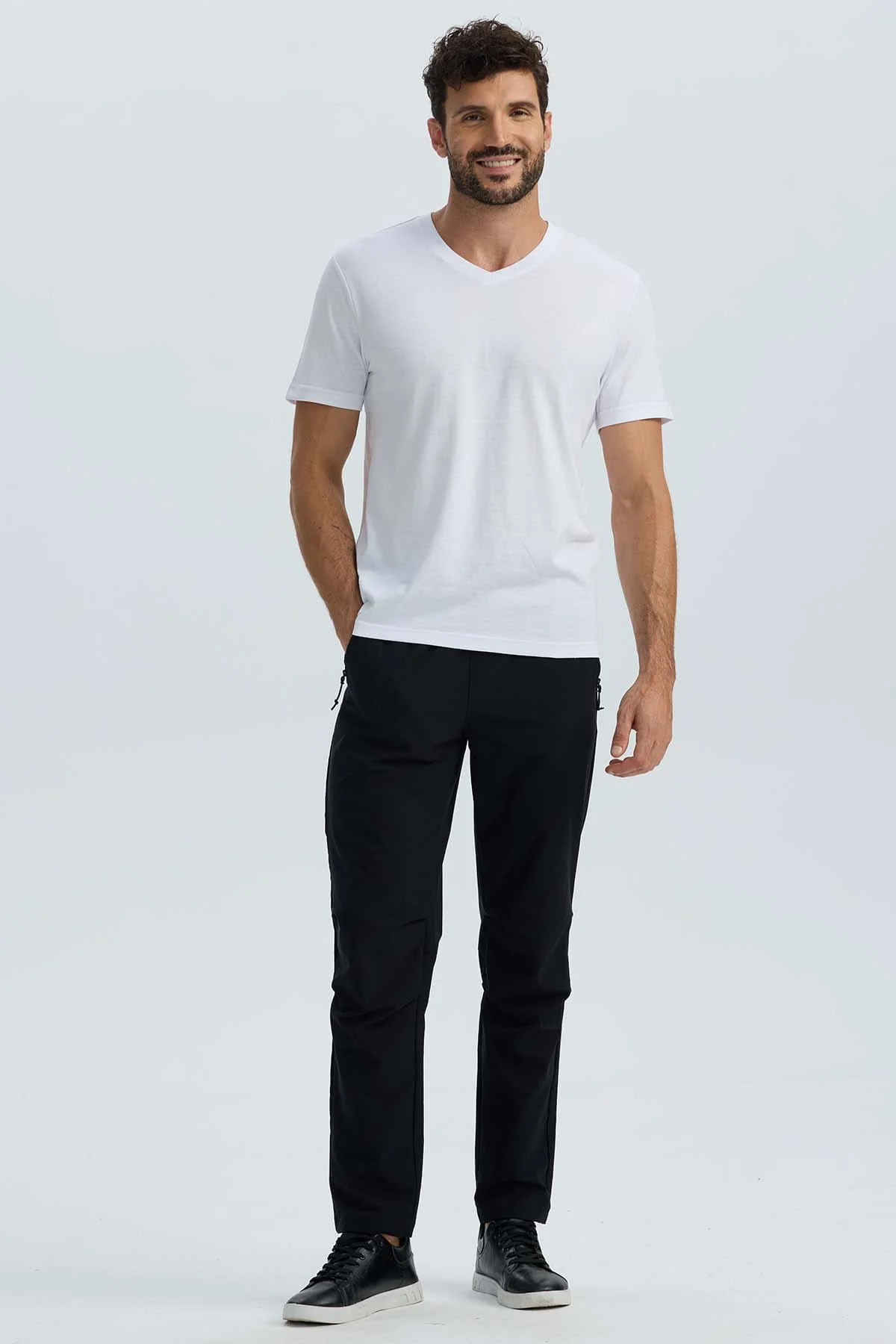 Polera Hombre Básica Blanco - Image 4