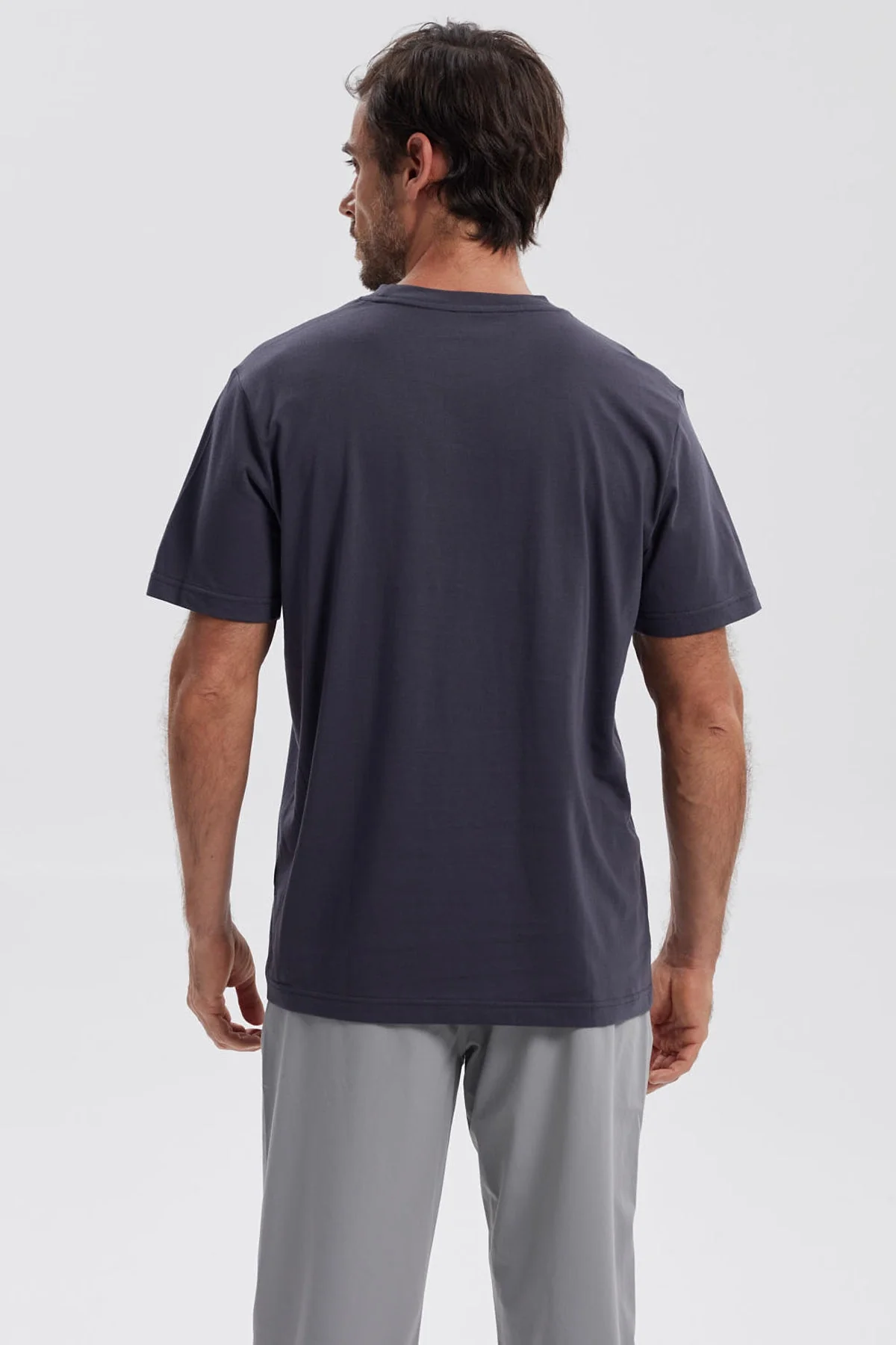Polera Hombre Básica Con Bolsillo Marengo - Image 3