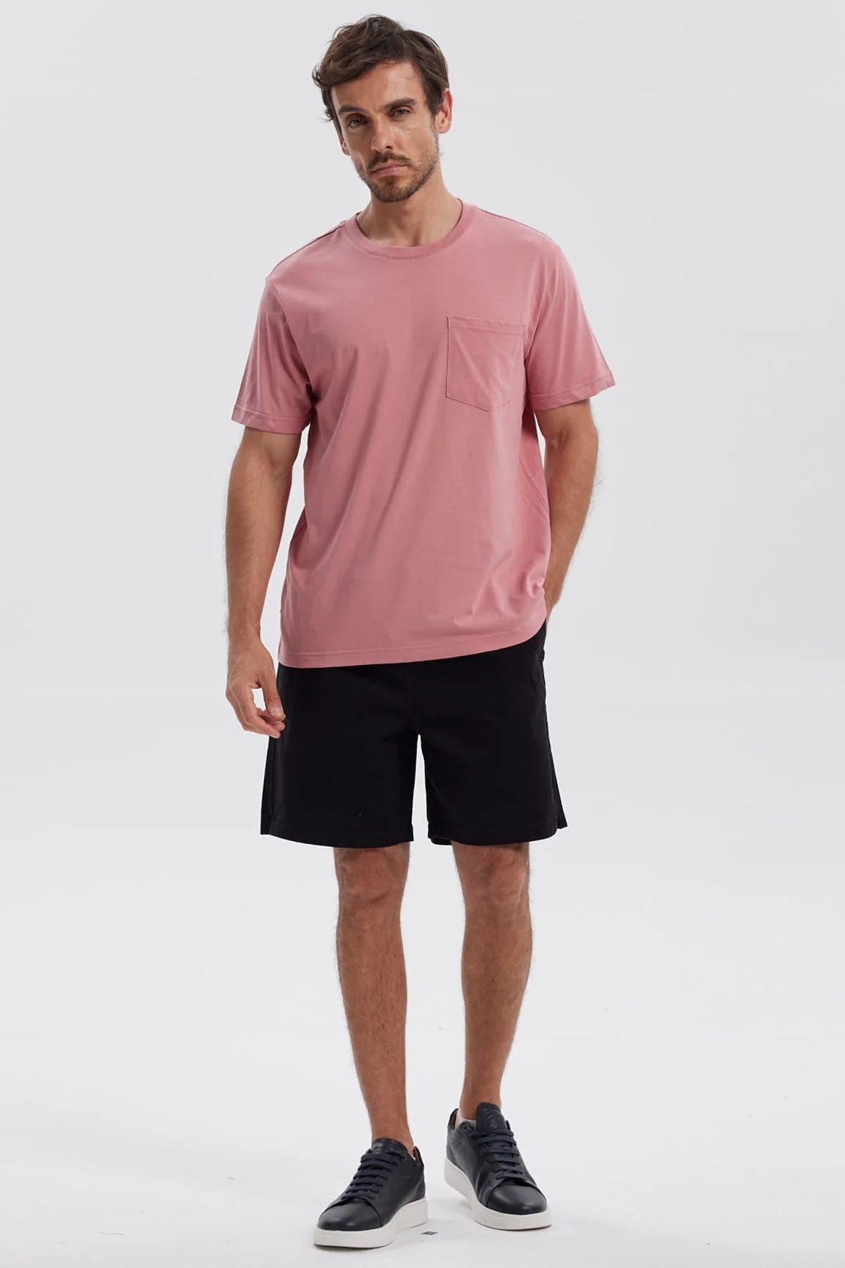 Polera Hombre Básica Con Bolsillo Sandía - Image 4