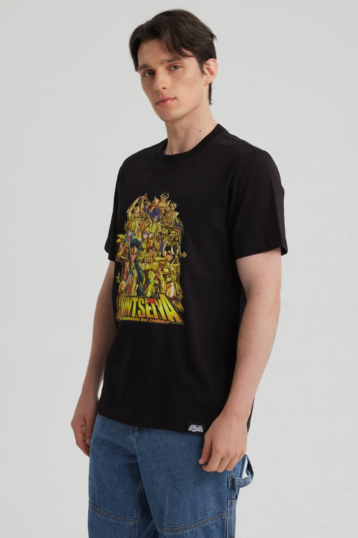 Polera Hombre Caballero Negro - Image 2