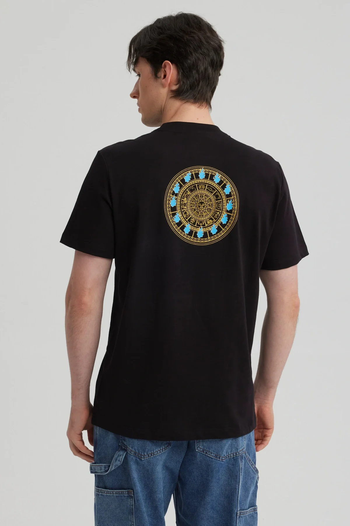 Polera Hombre Caballero Negro - Image 3