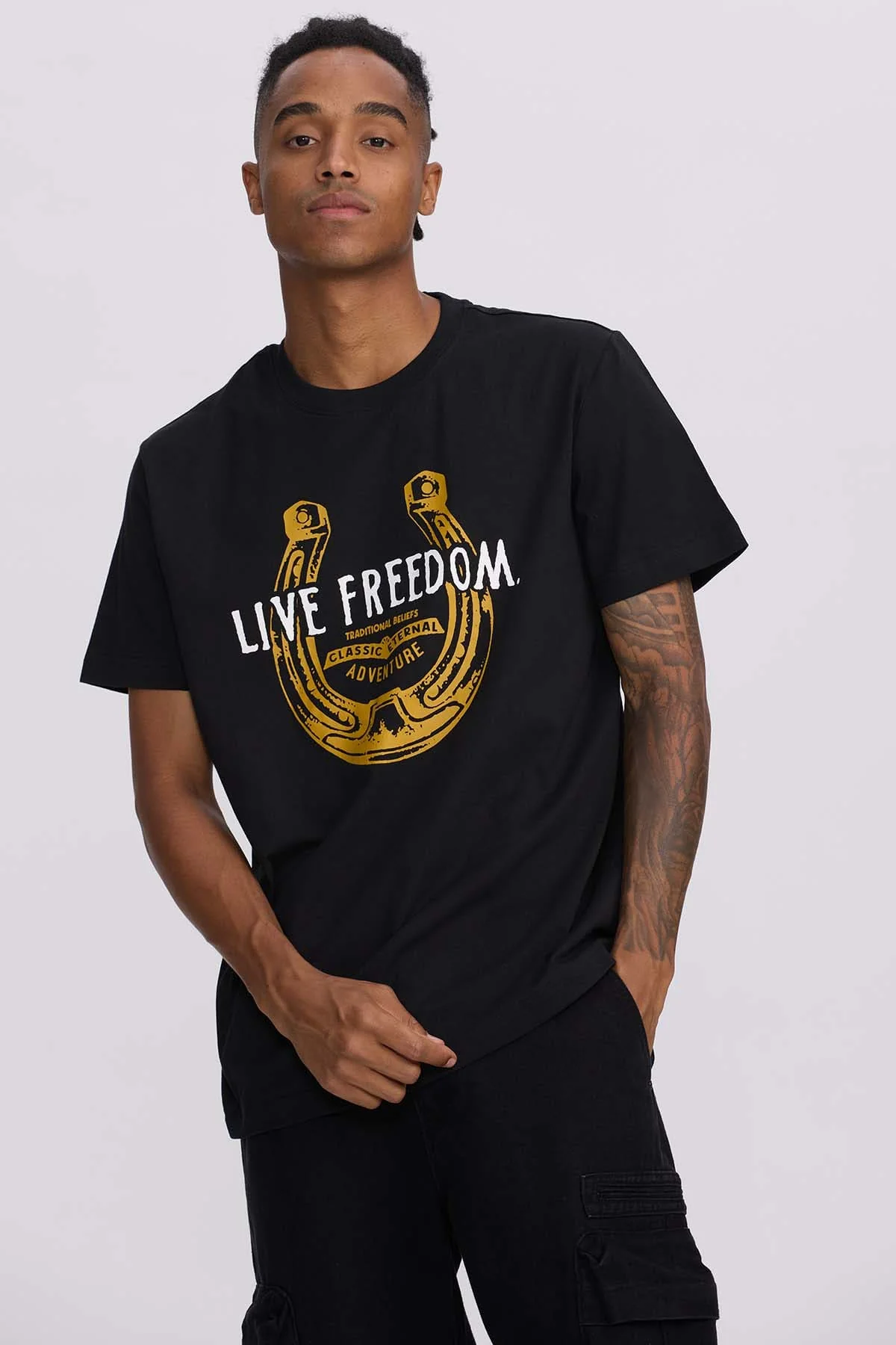 Polera Hombre Central West Negro - Image 2