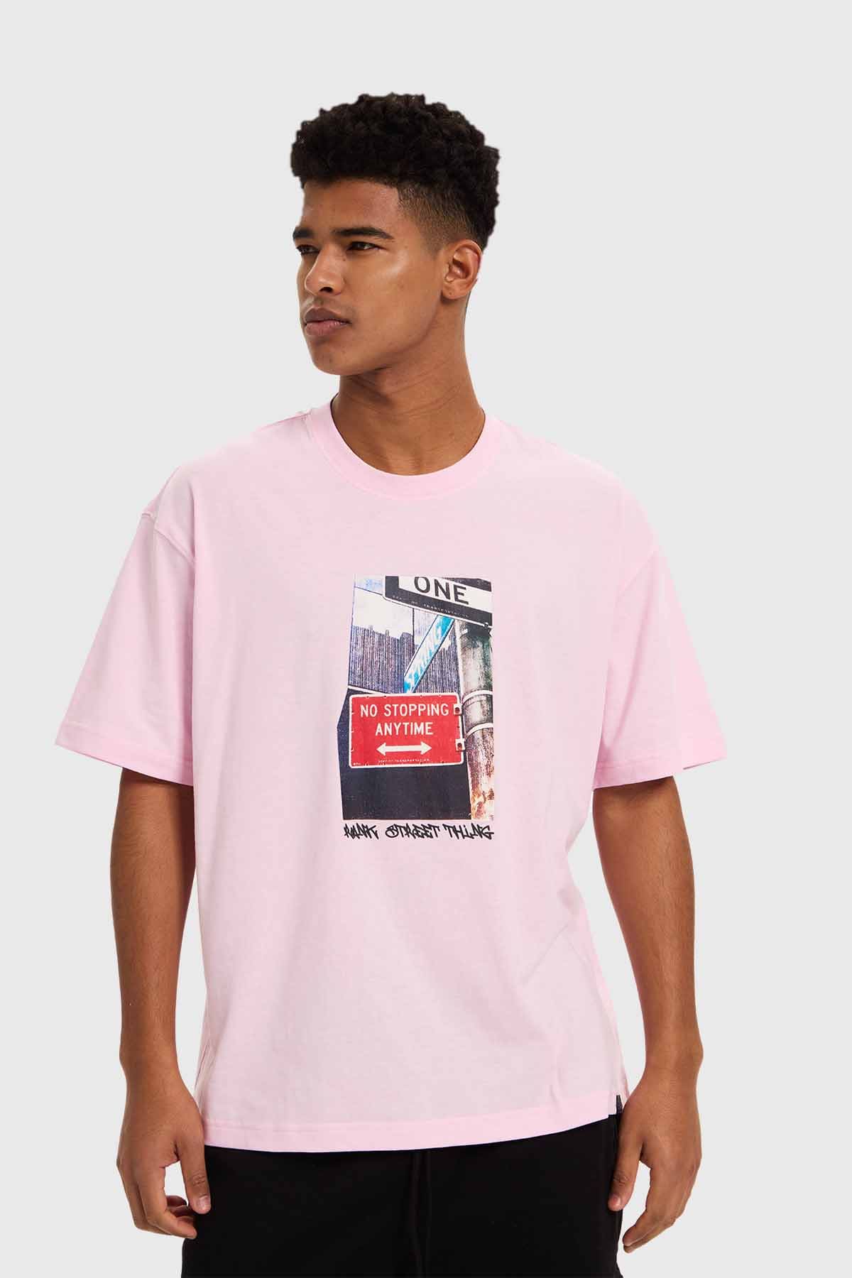 Polera Hombre City Rosado - Image 2