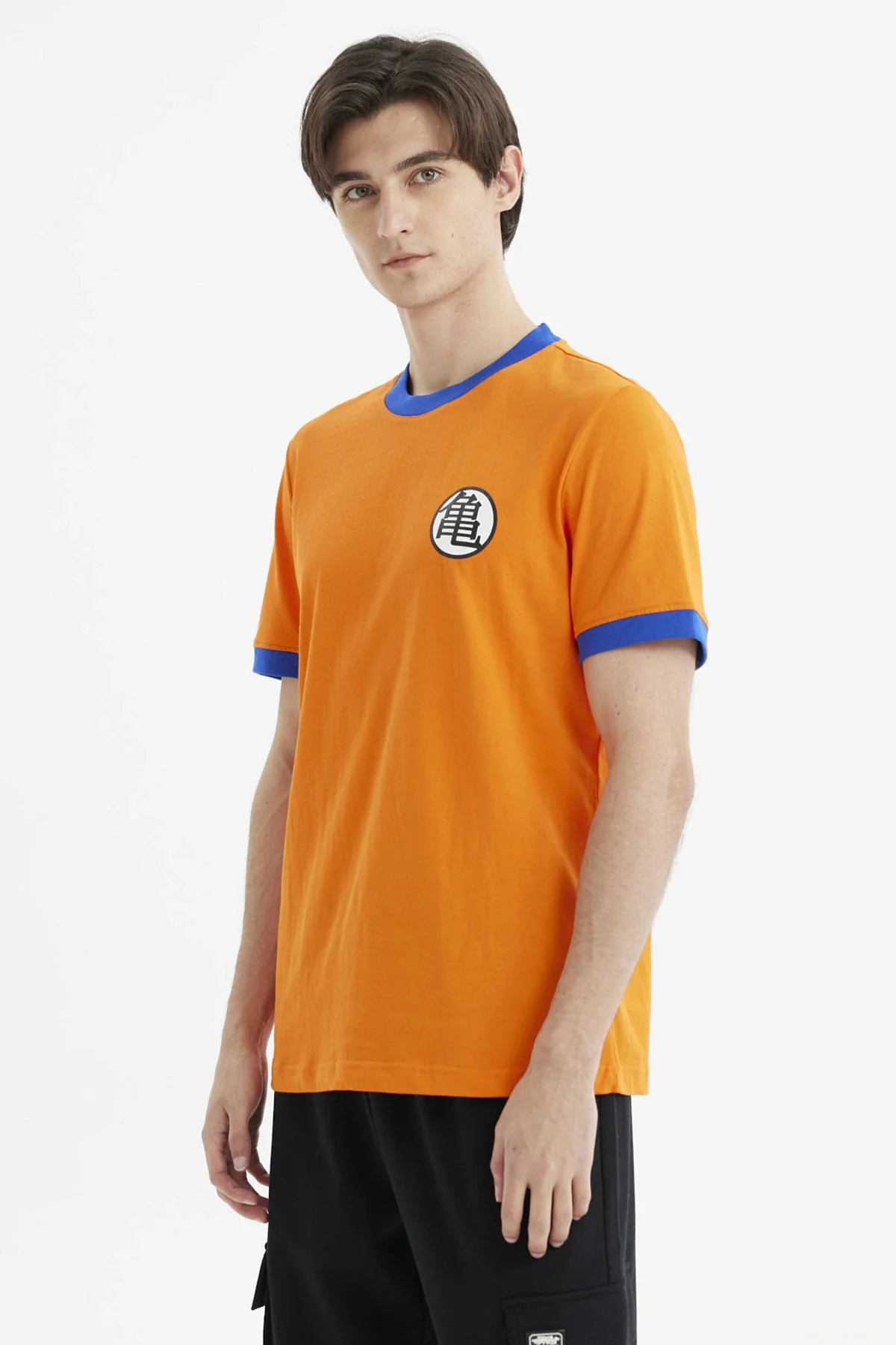 Polera Hombre Dragon Ball Naranjo - Image 3