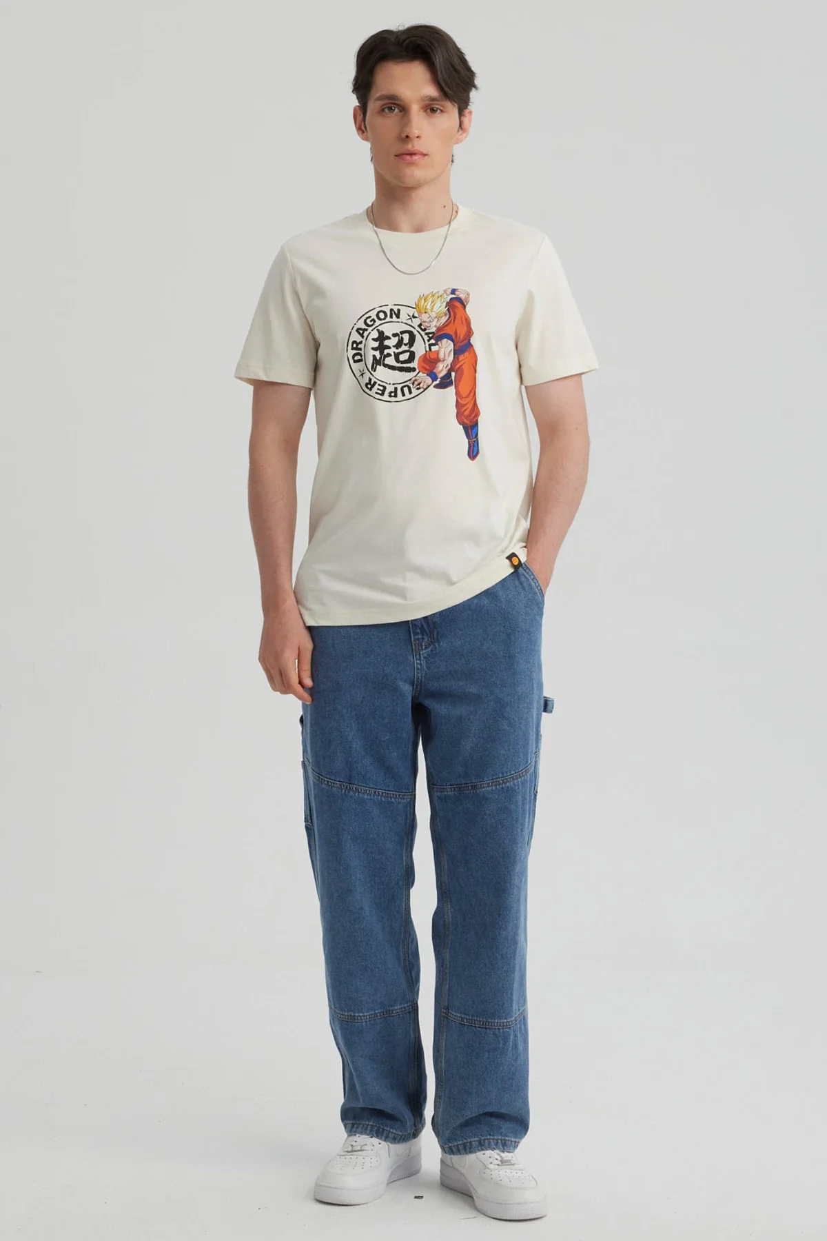 Polera Hombre Dragon Beige - Image 4