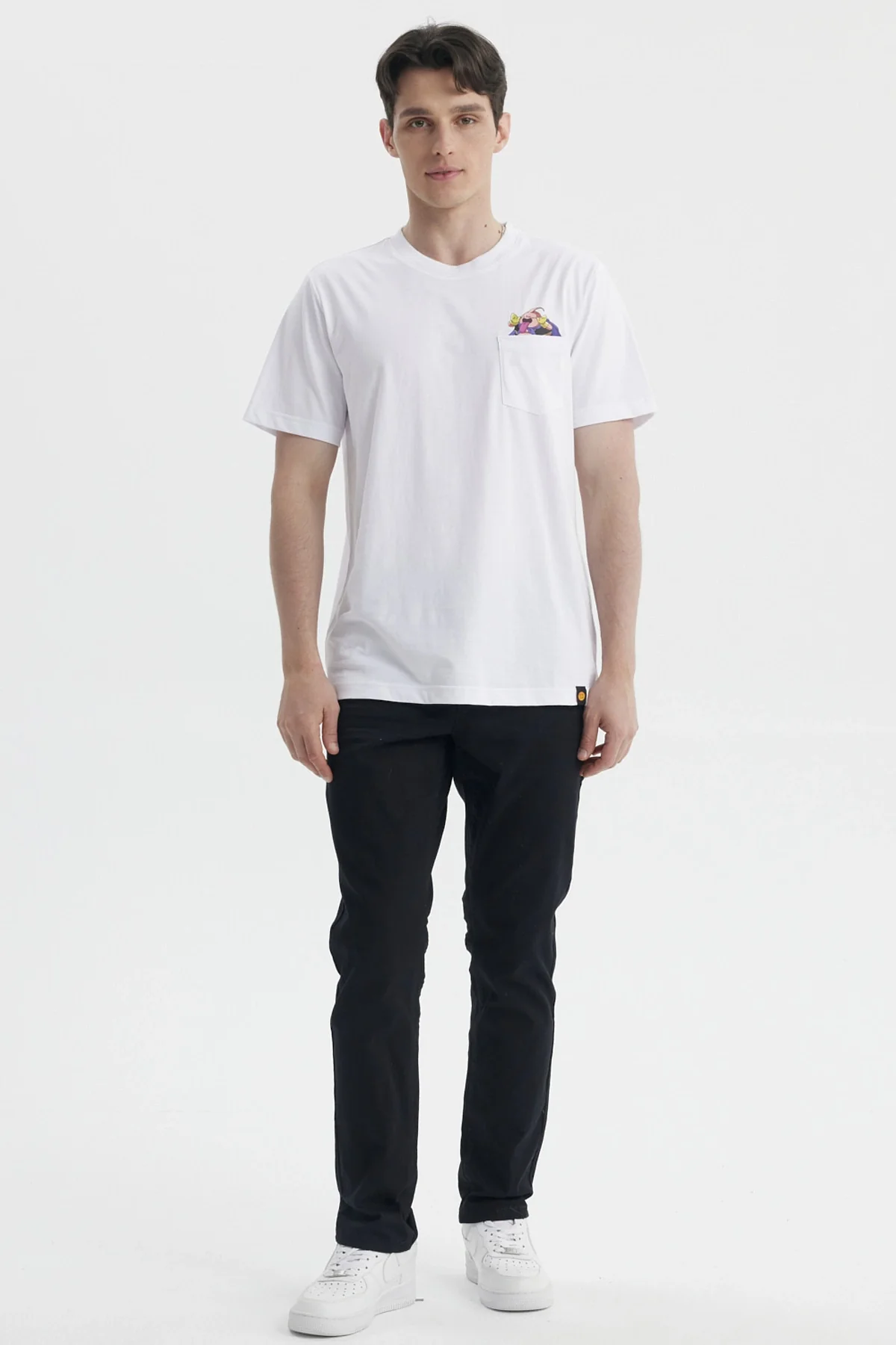 Polera Hombre Dragon Blanco - Image 4