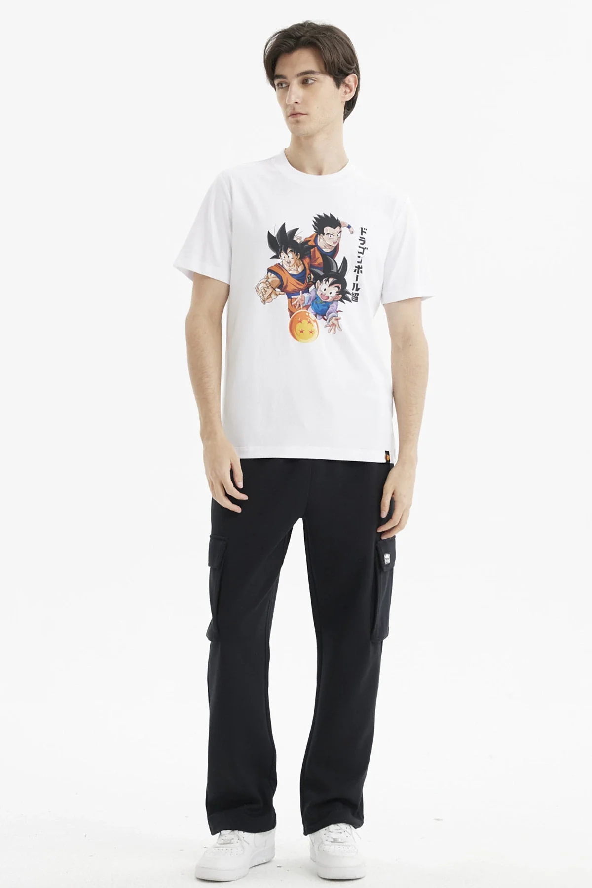 Polera Hombre Dragon Blanco - Image 4