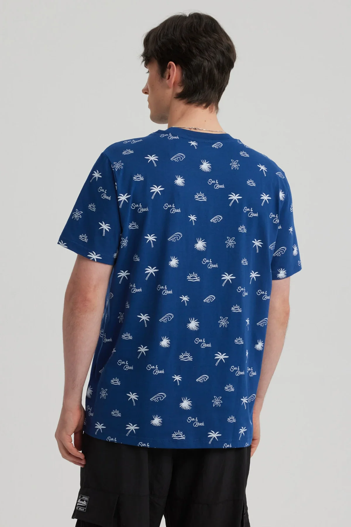 Polera Hombre Full Rapport Azul - Image 3
