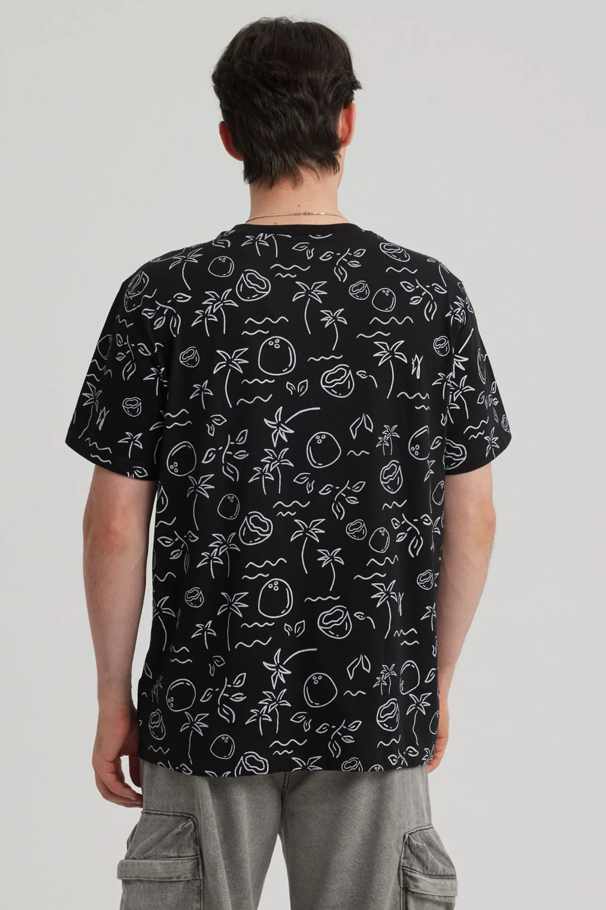 Polera Hombre Full Rapport Negro - Image 3