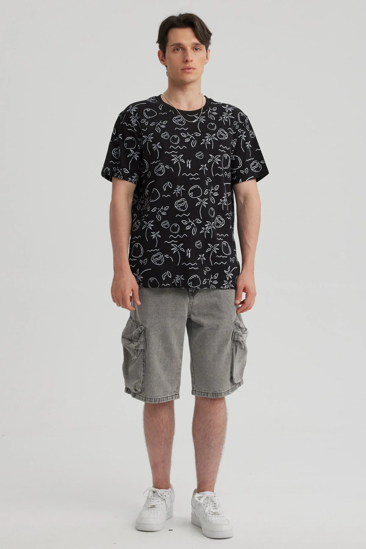 Polera Hombre Full Rapport Negro - Image 4