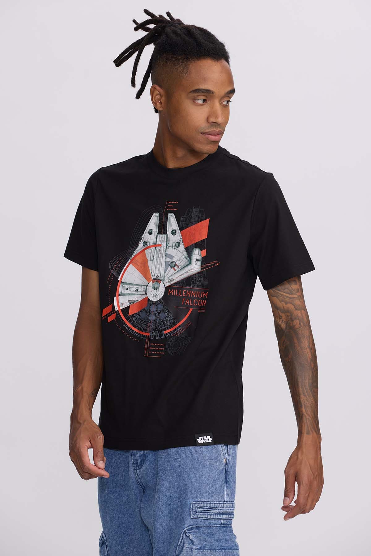 Polera Hombre Halcón Negro - Image 2