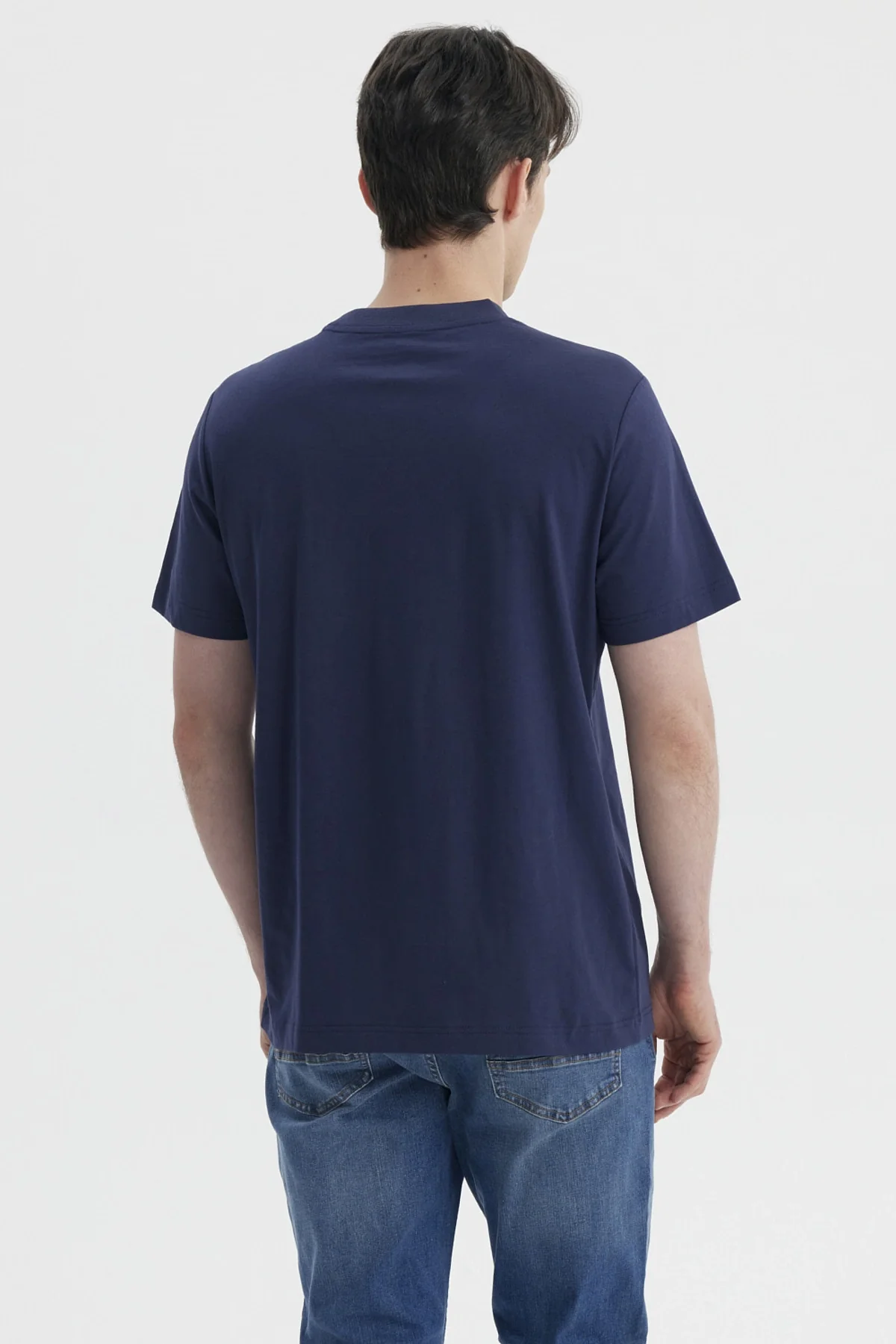 Polera Hombre Juvenil Jack y Sally Azul Marino - Image 3