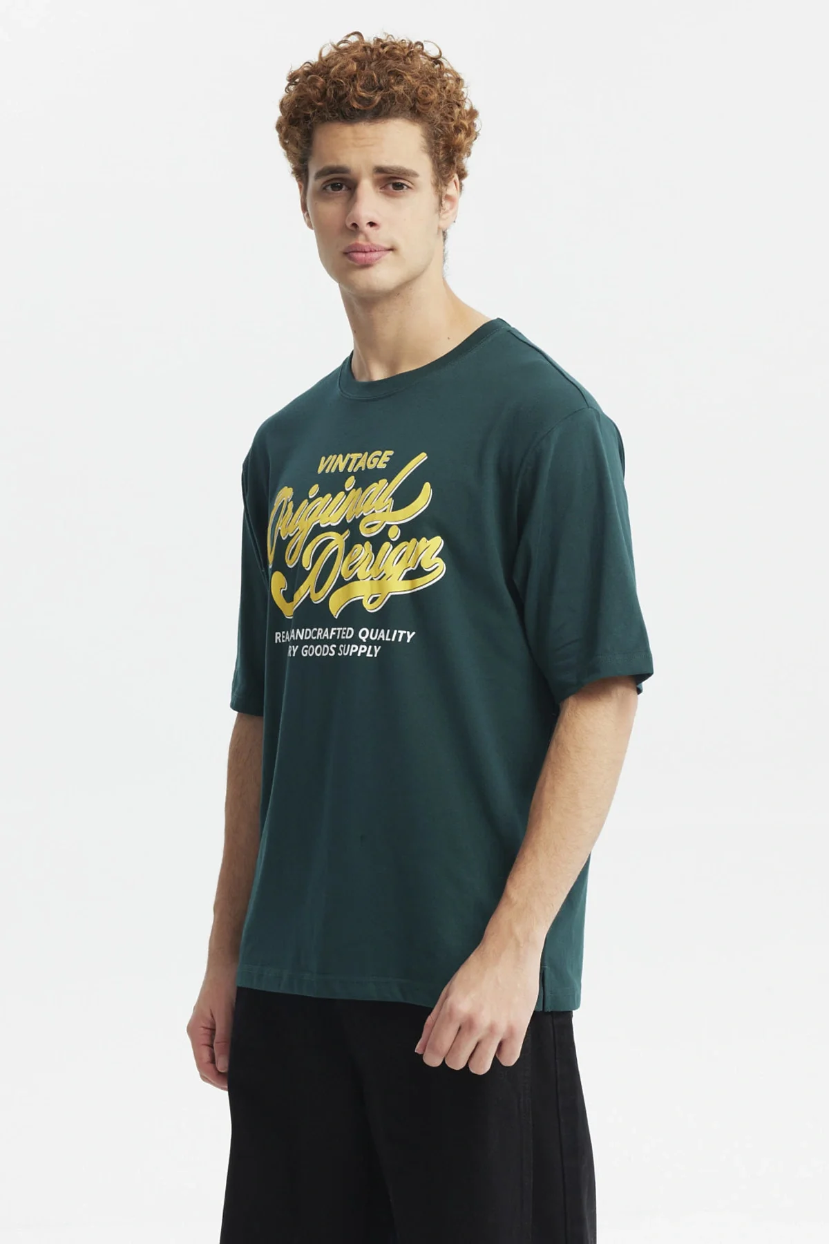 Polera Hombre Juvenil Verde - Image 2
