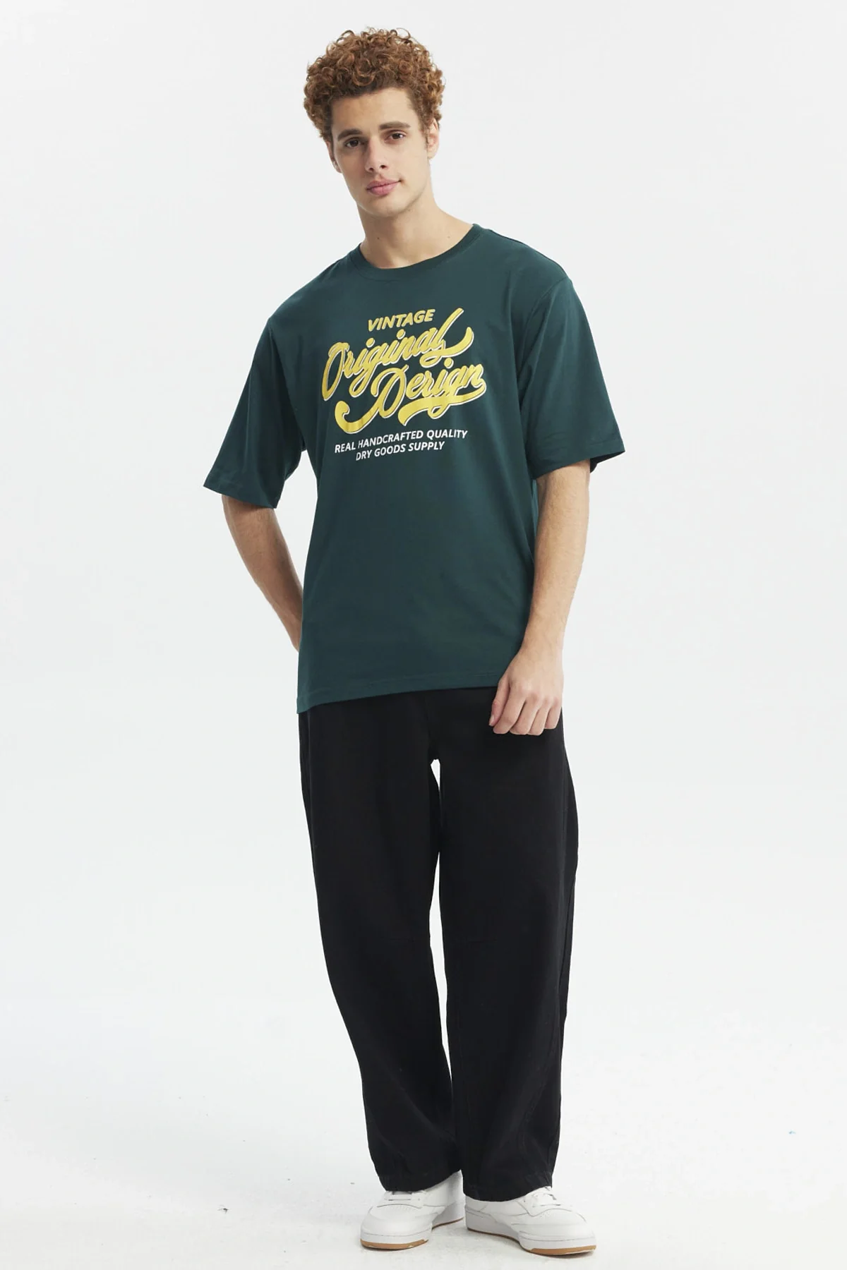 Polera Hombre Juvenil Verde - Image 4