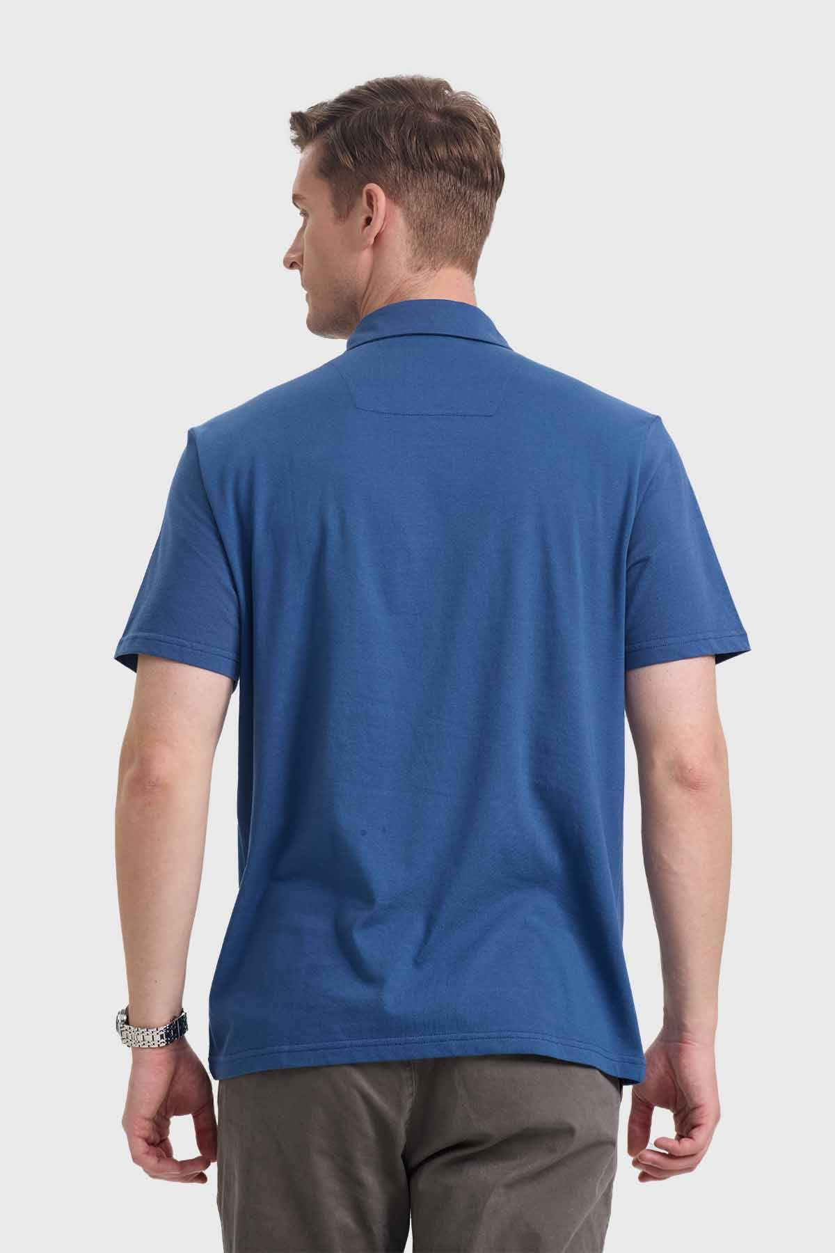 Polera Hombre Azul - Image 3