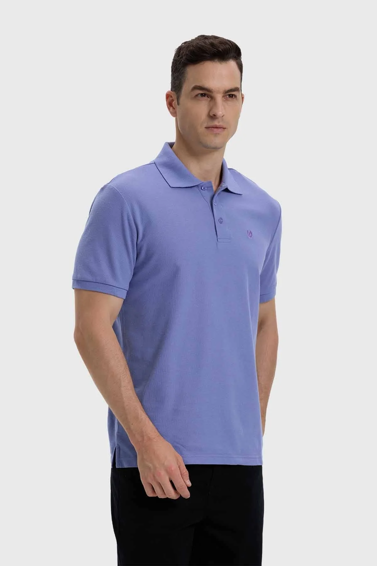 Polera Hombre Con Logo Lavanda - Image 2