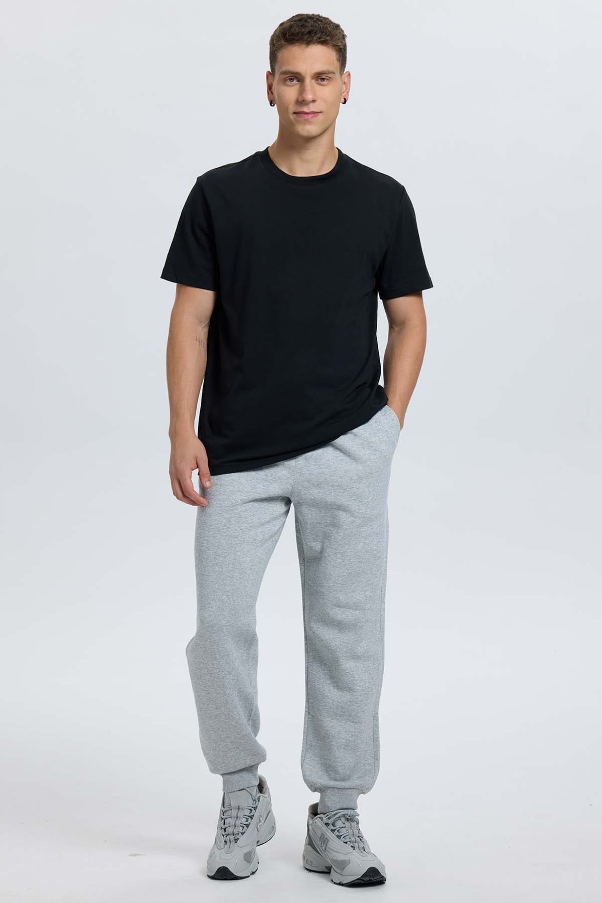 Polera Hombre Regular Fit Básica Negro - Image 4