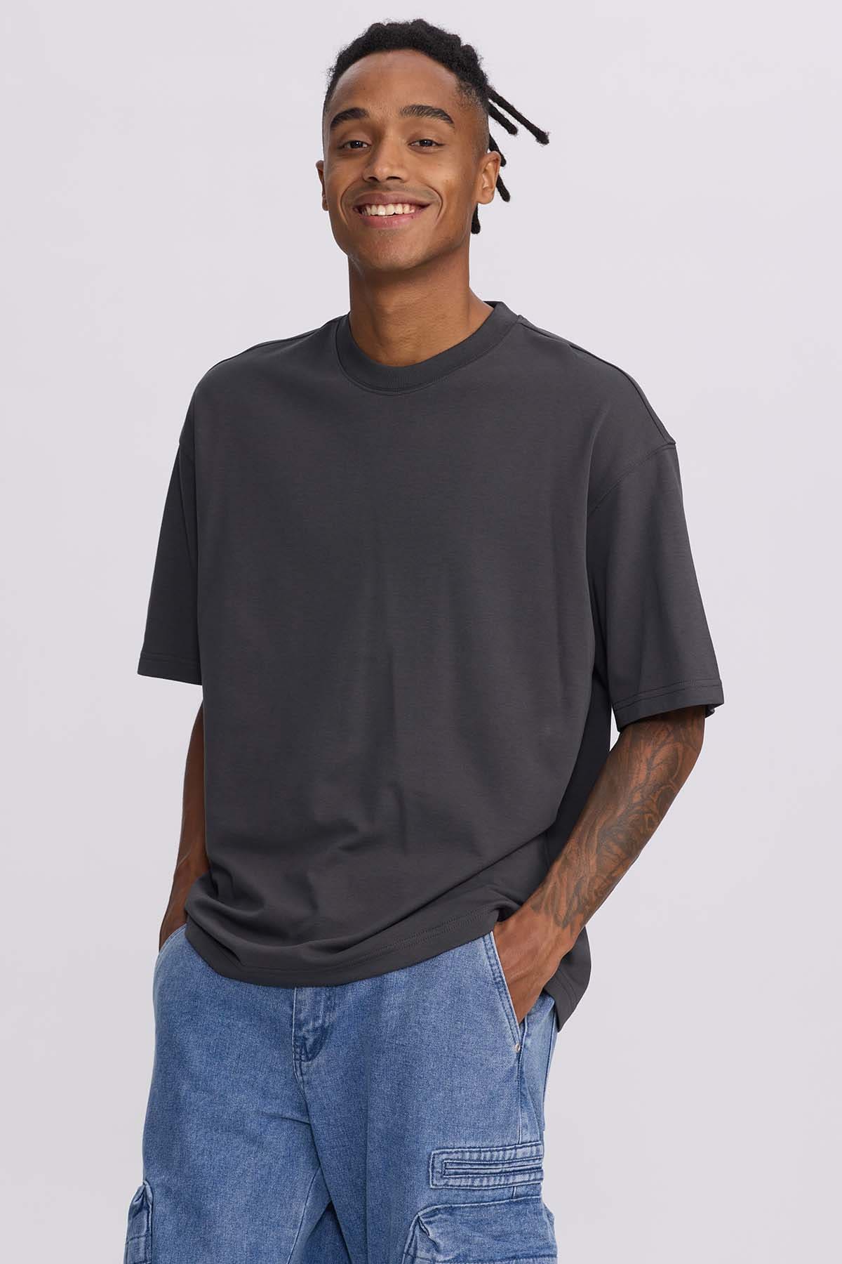 Polera Hombre Loose Fit Marengo - Image 2