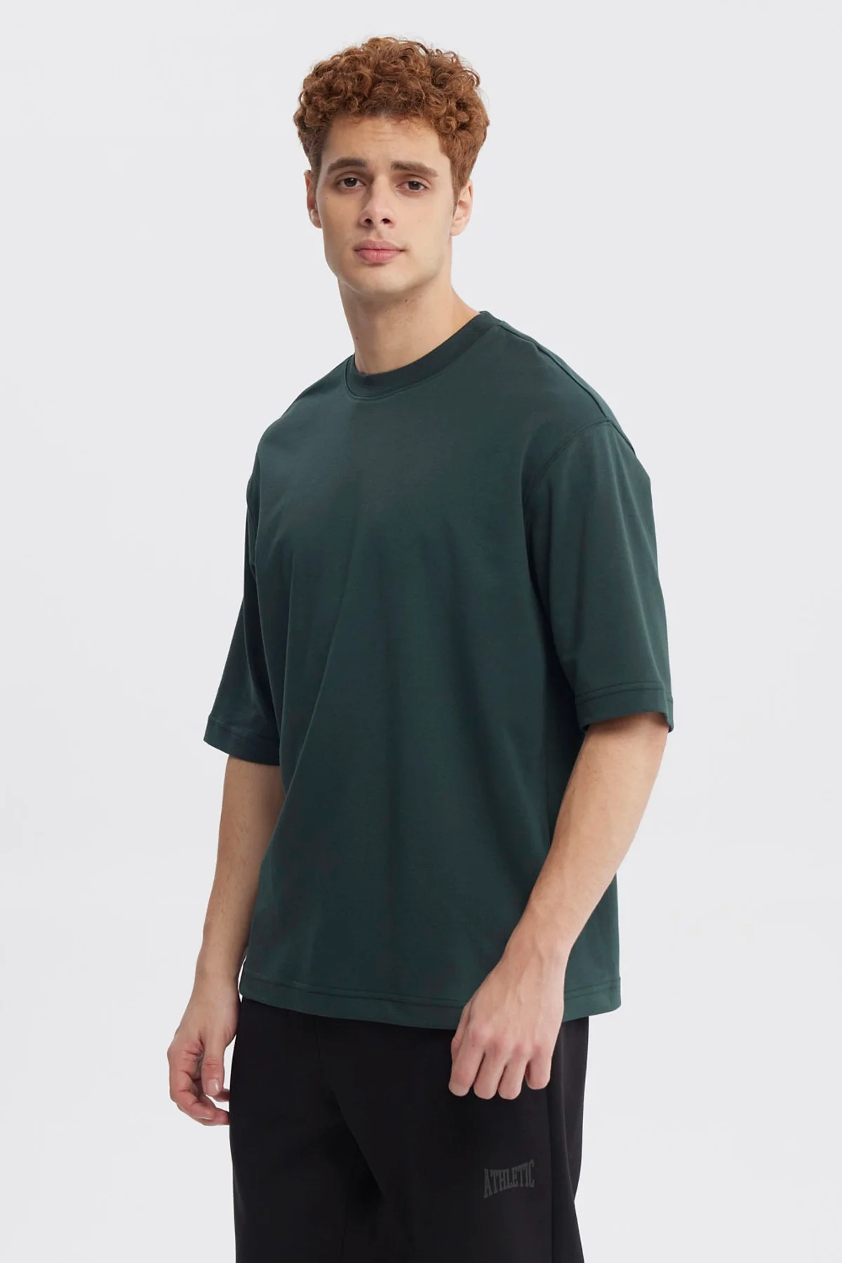 Polera Hombre Loose Fit Petroleo - Image 2