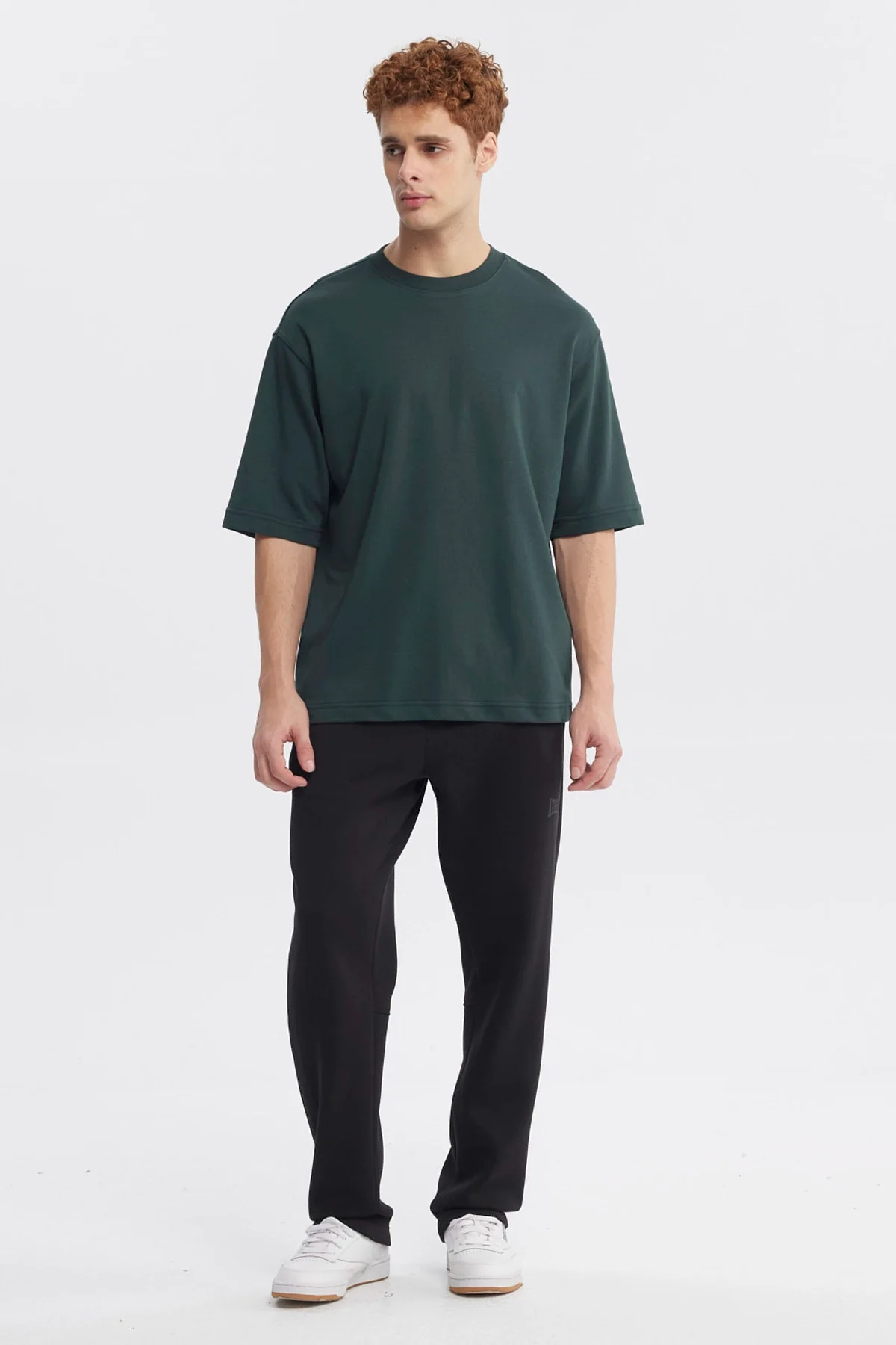 Polera Hombre Loose Fit Petroleo - Image 4