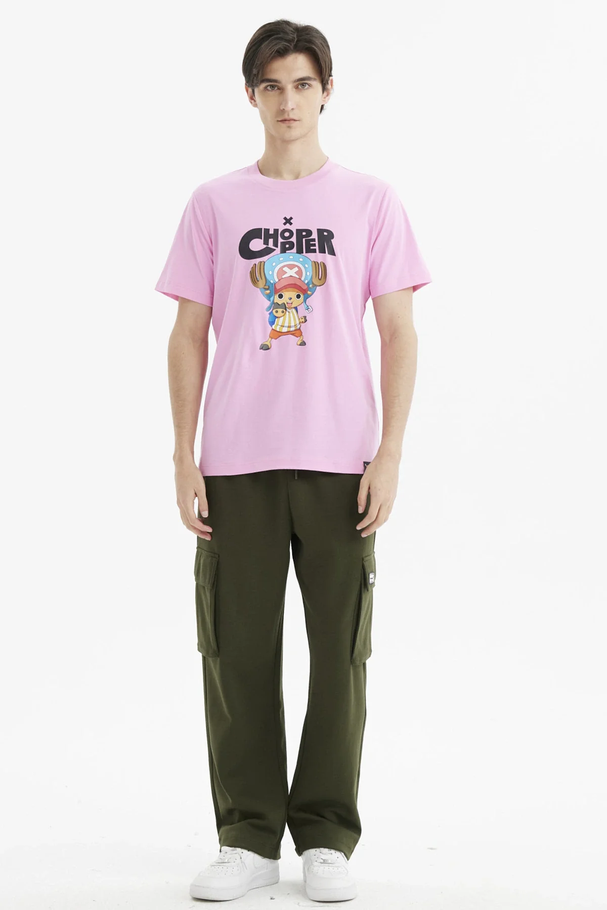 Polera Hombre One Piece Rosado - Image 4