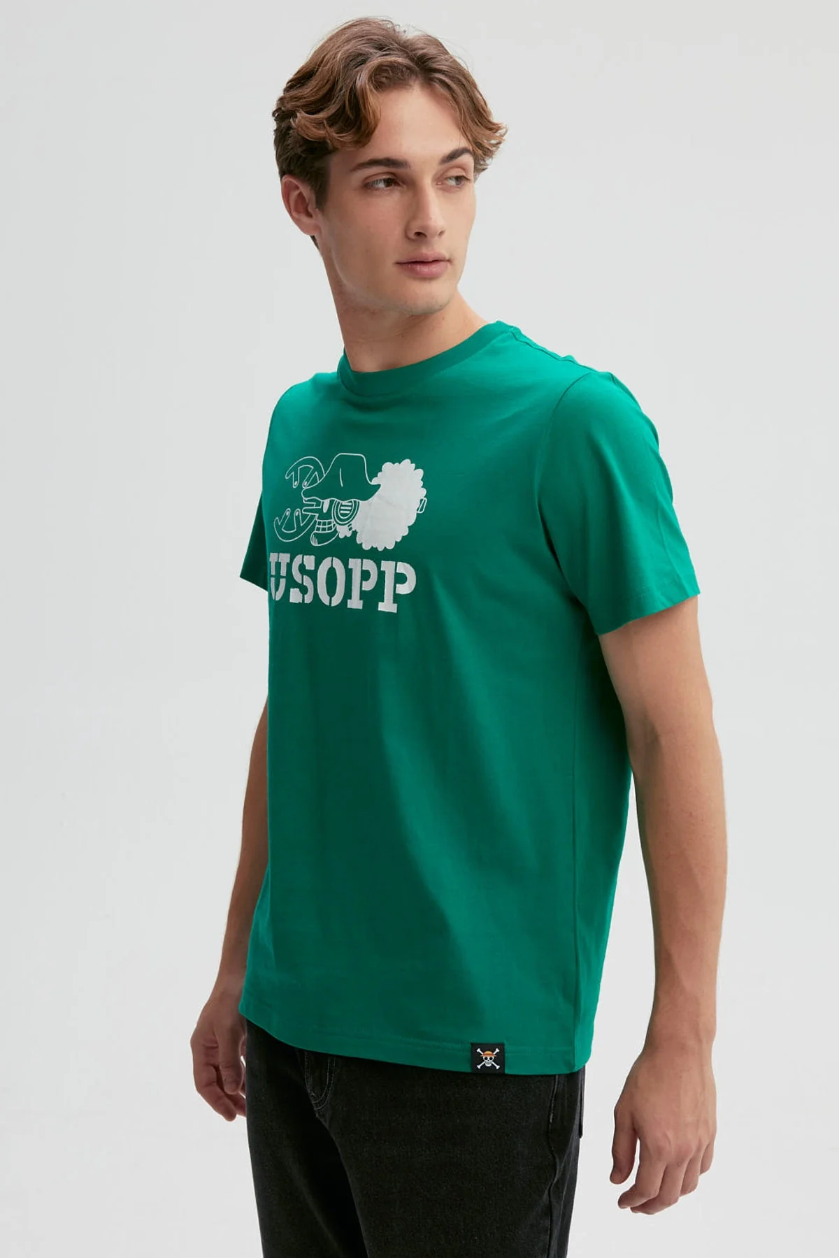 Polera Hombre One Piece Verde - Image 2