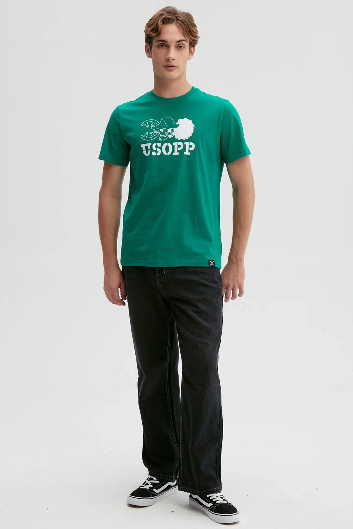 Polera Hombre One Piece Verde - Image 4