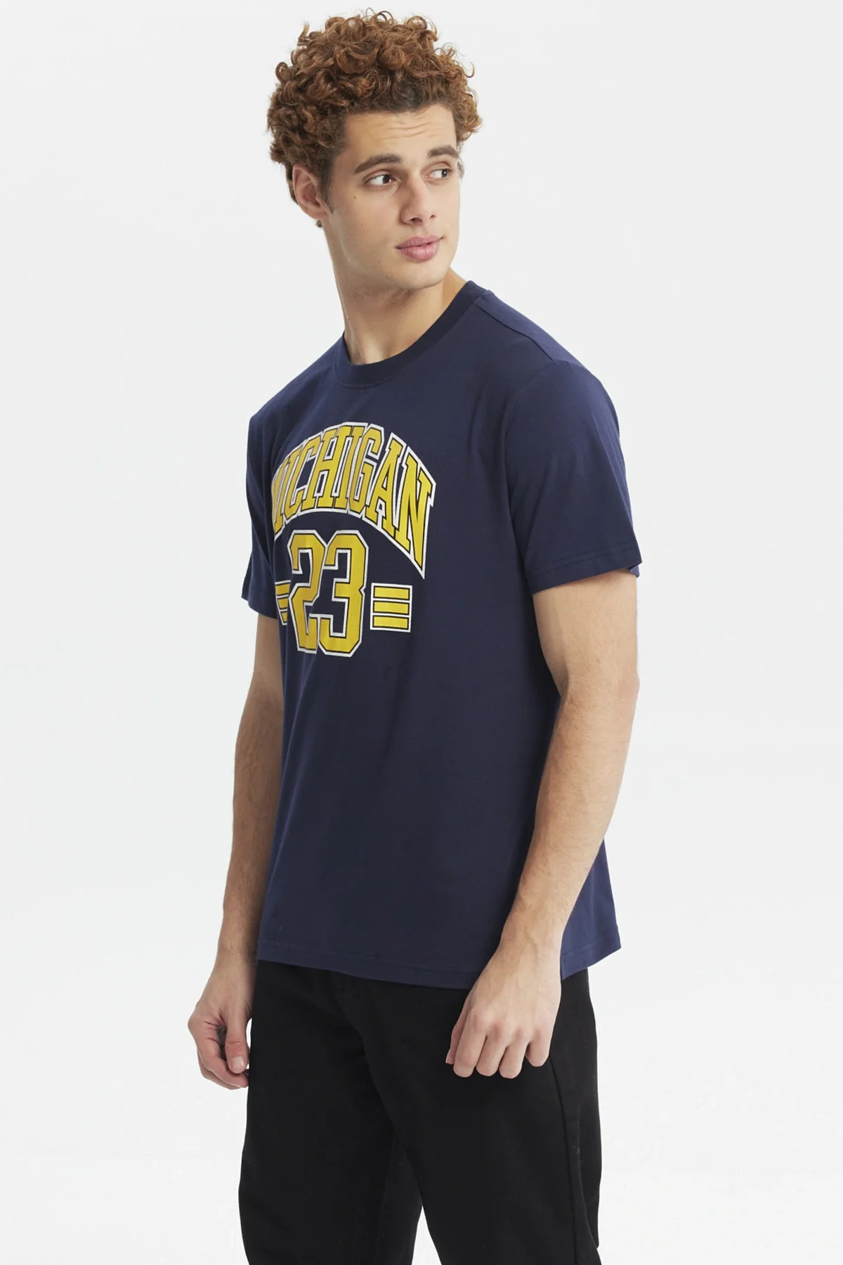 Polera Hombre Oversize Azul - Image 2