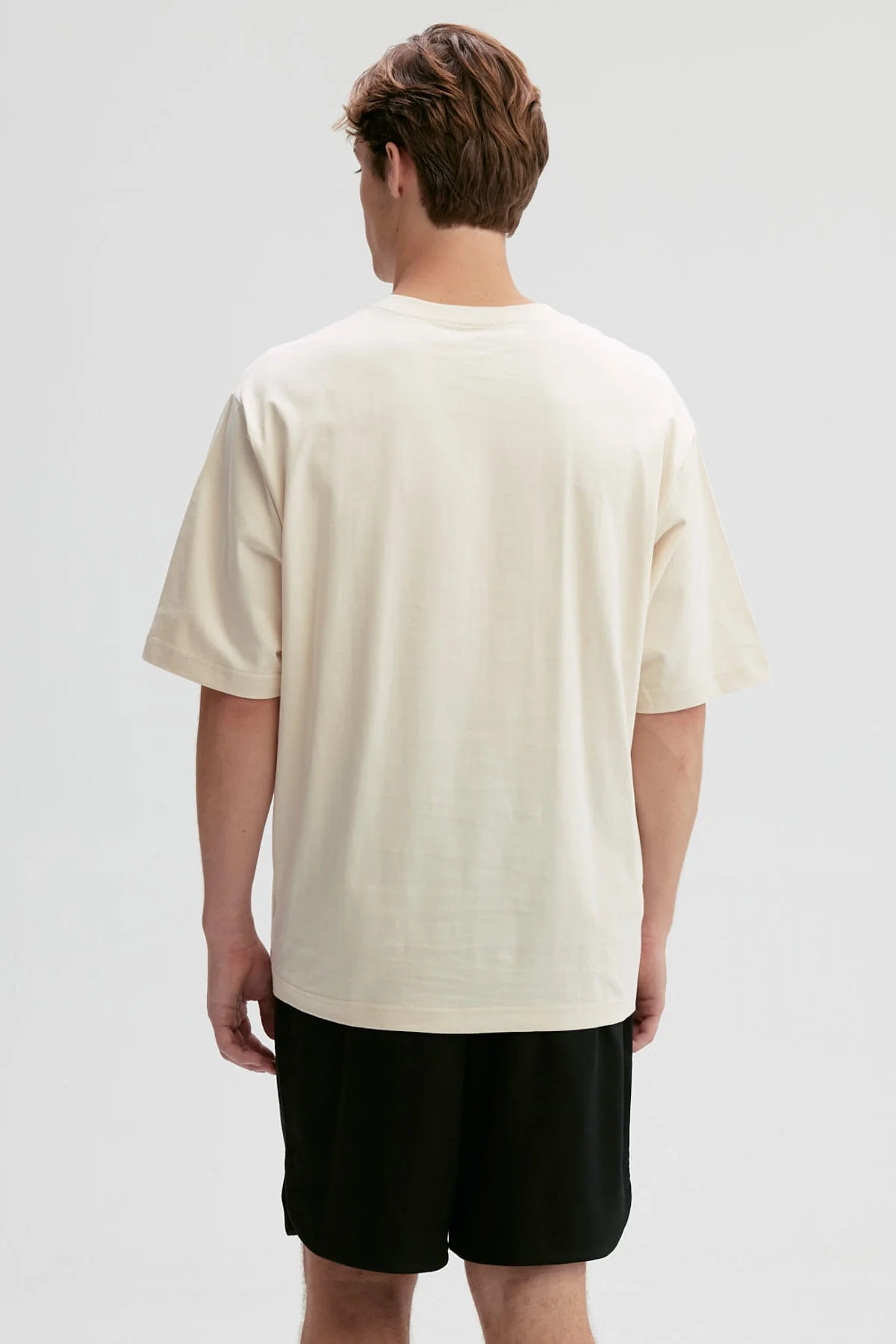 Polera Hombre Oversize Beige - Image 3