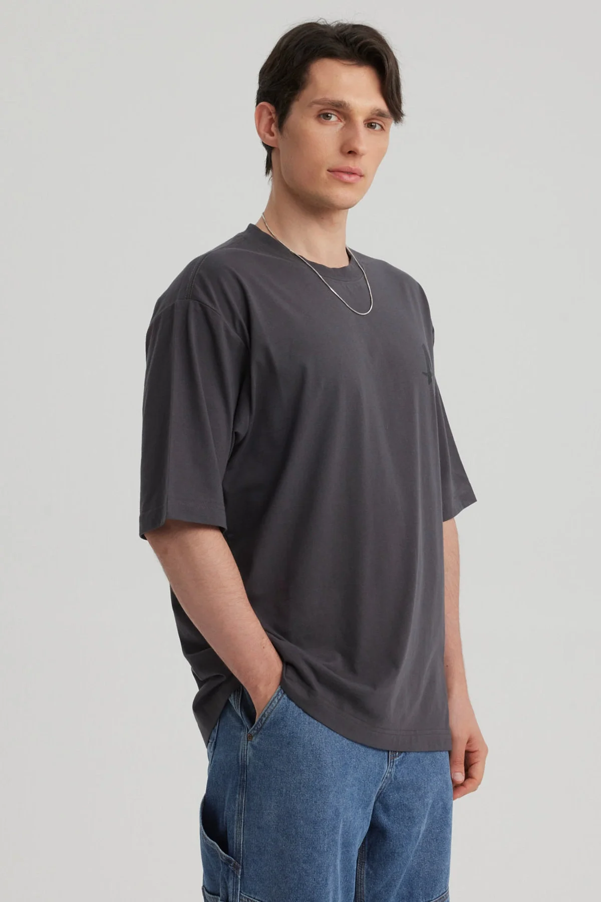 Polera Hombre Oversize Marengo - Image 2