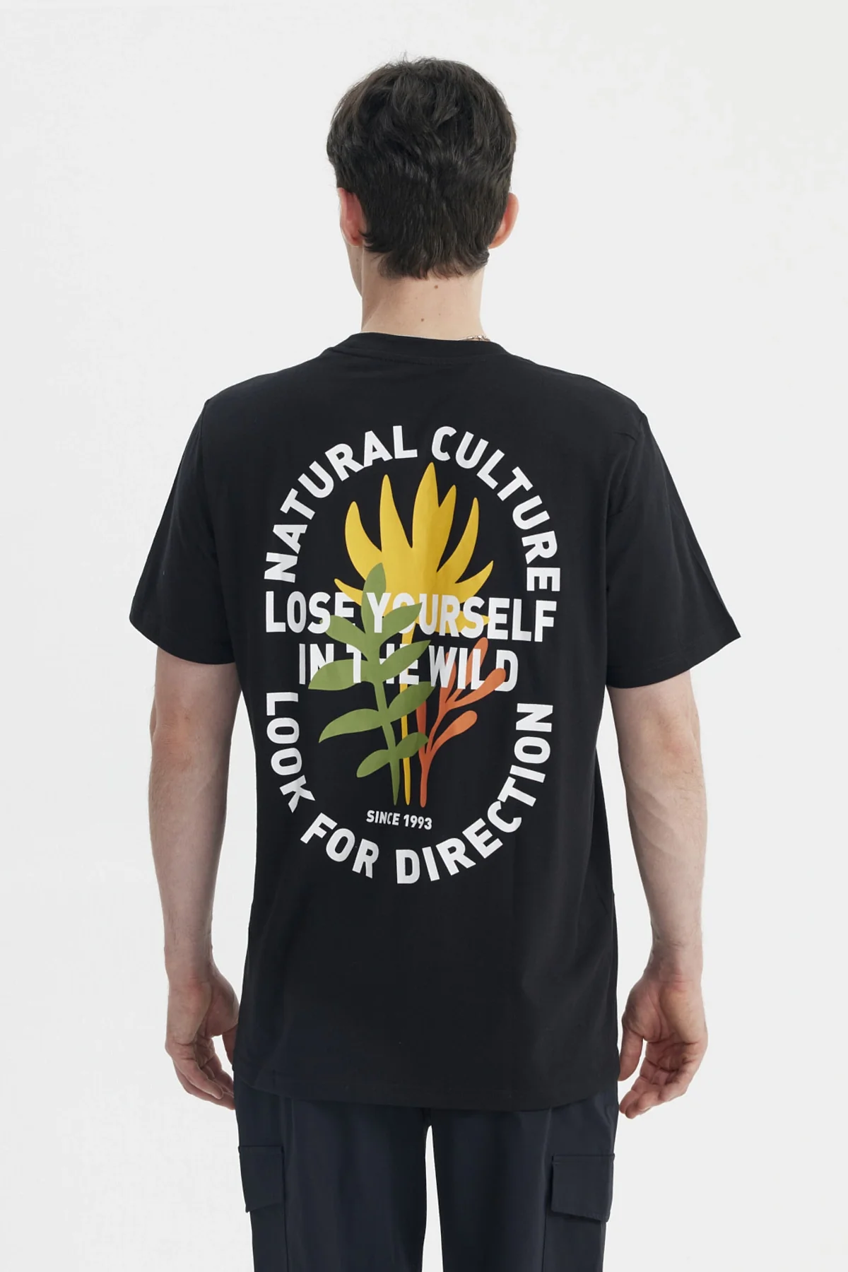 Polera Hombre Oversize Negro - Image 2