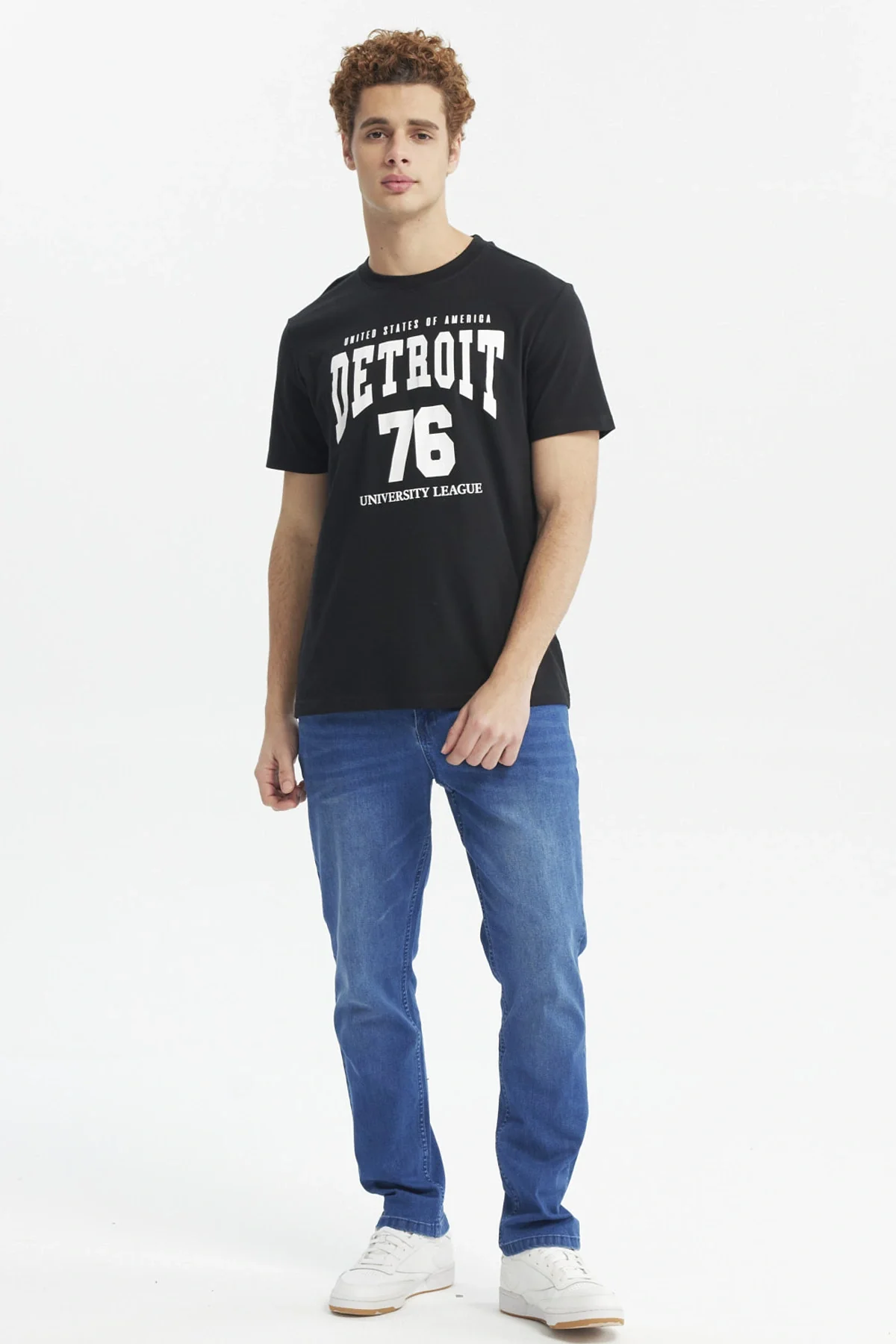 Polera Hombre Oversize Negro - Image 4