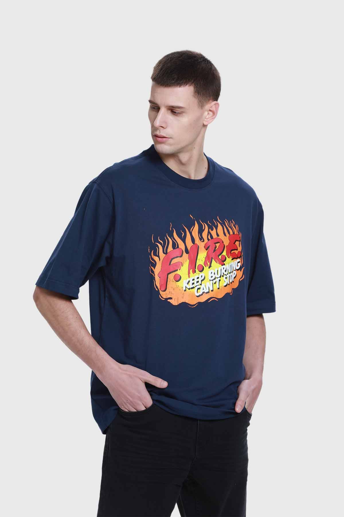 Polera Hombre Azul - Image 2