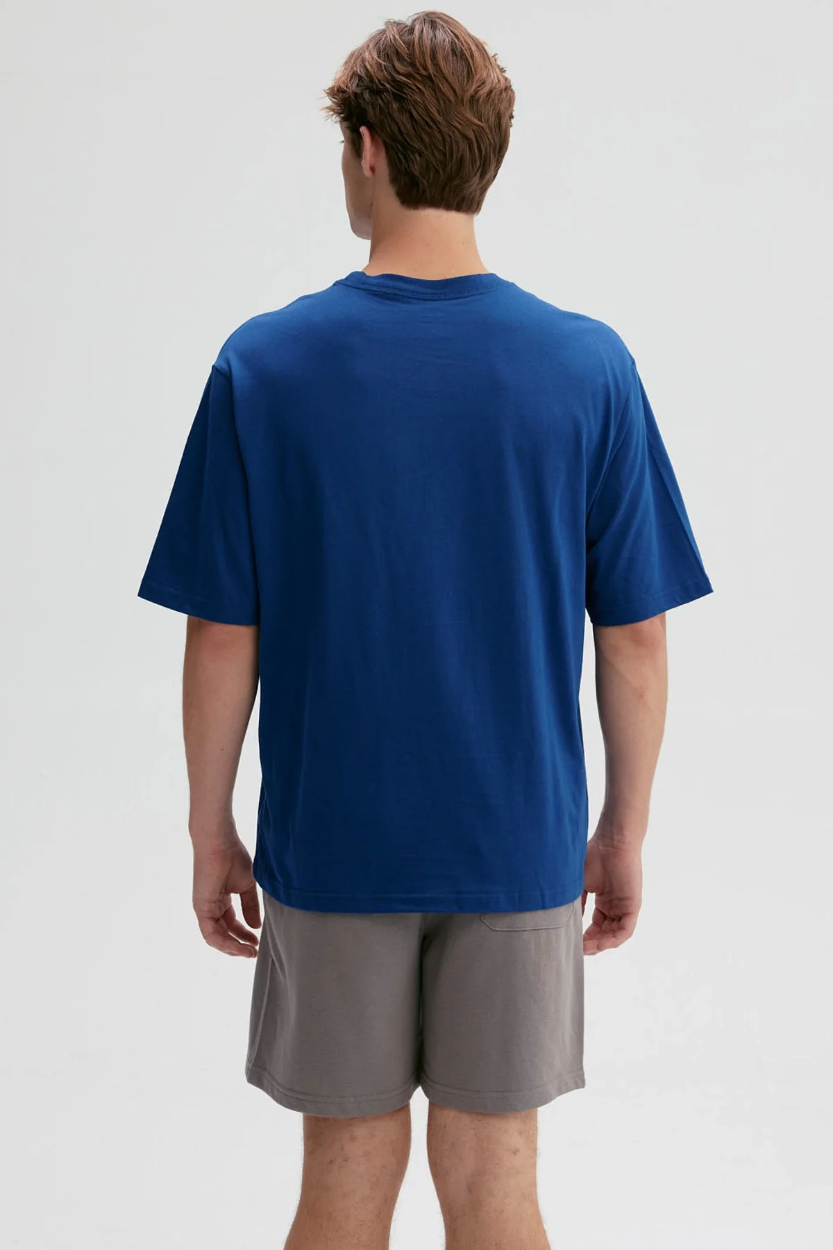 Polera Hombre Print Central Azul - Image 3