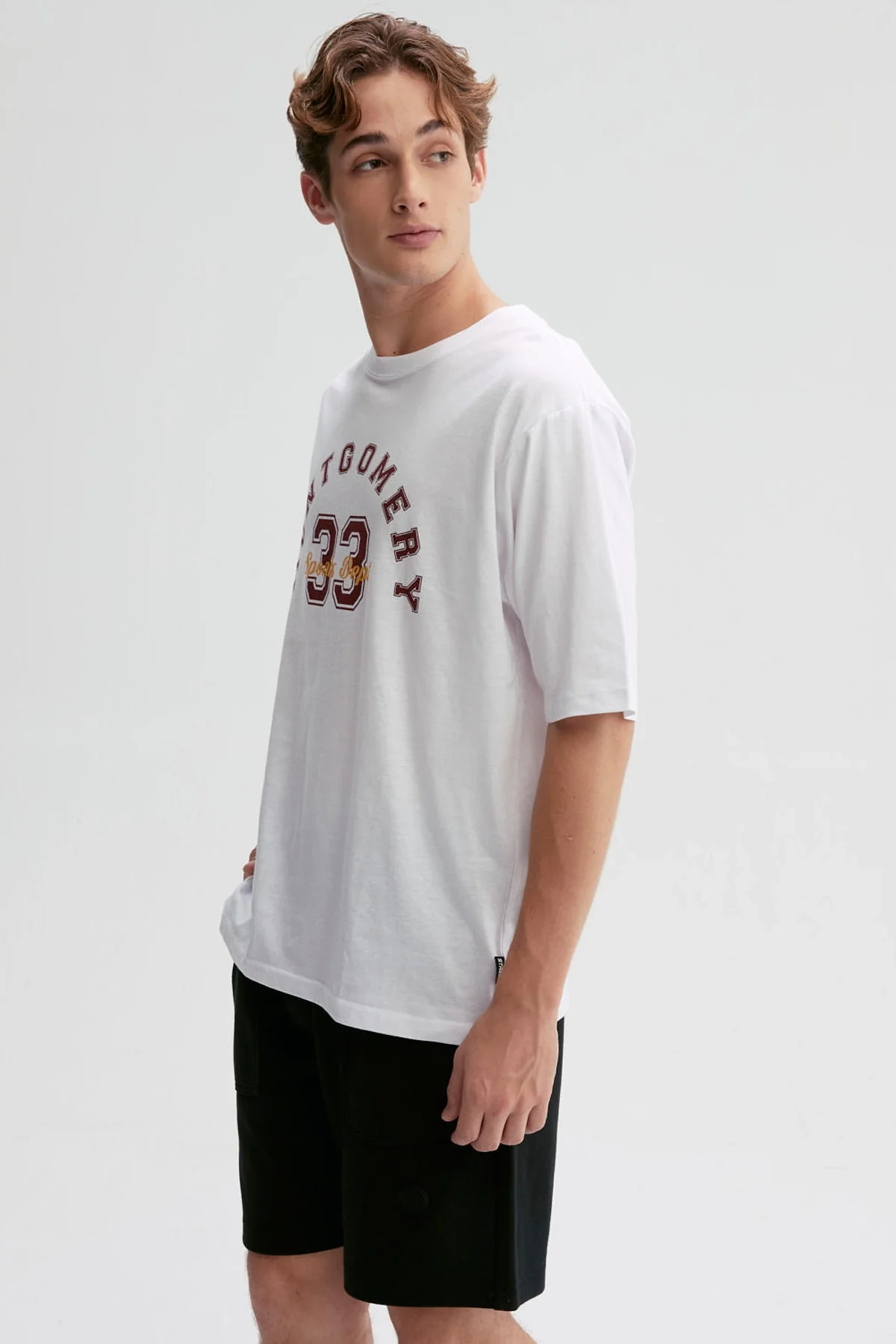 Polera Hombre Print Central Blanco - Image 2