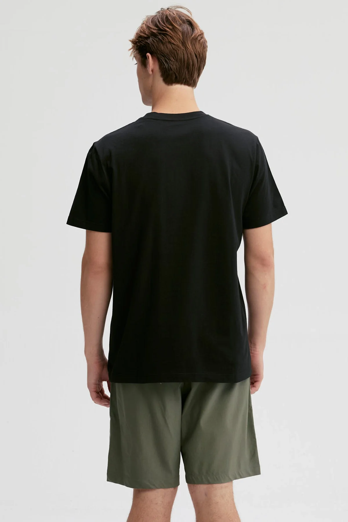 Polera Hombre Print Negro - Image 3