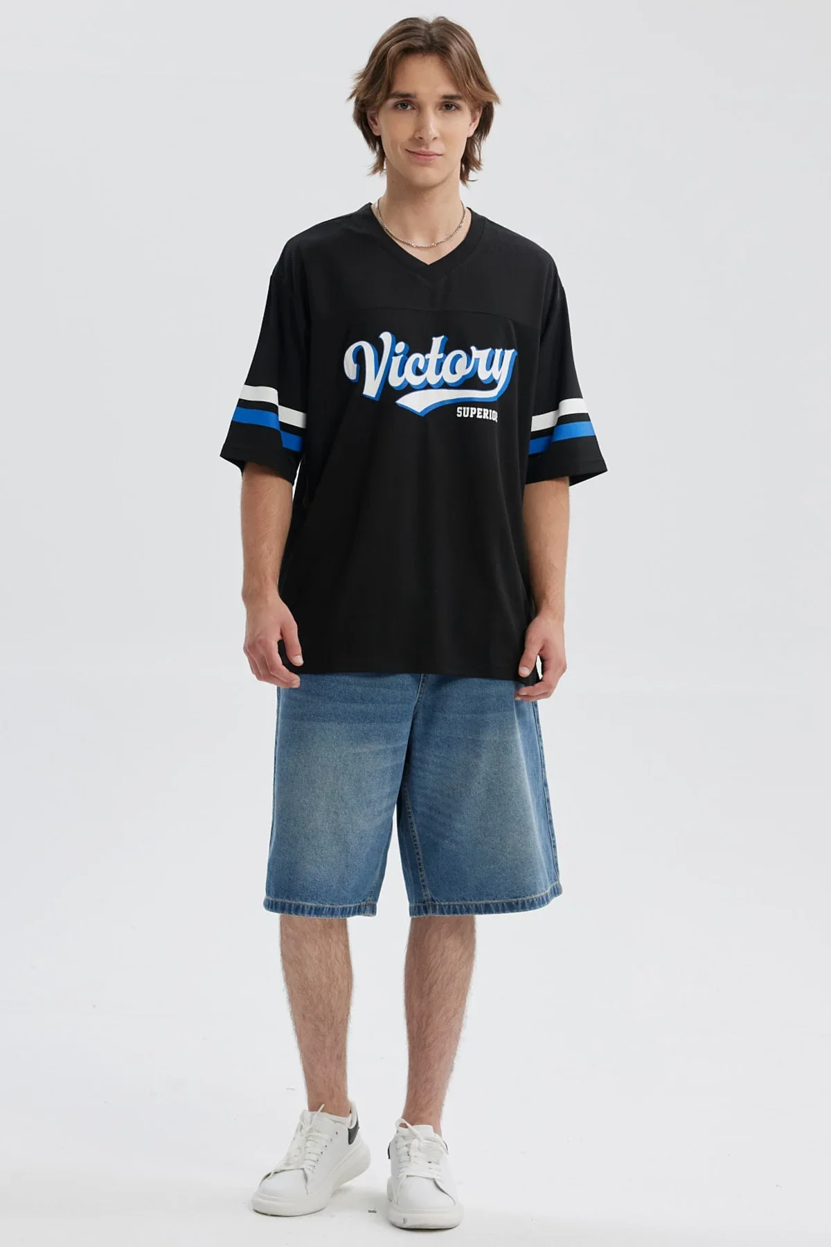 Polera Hombre Print Negro - Image 4