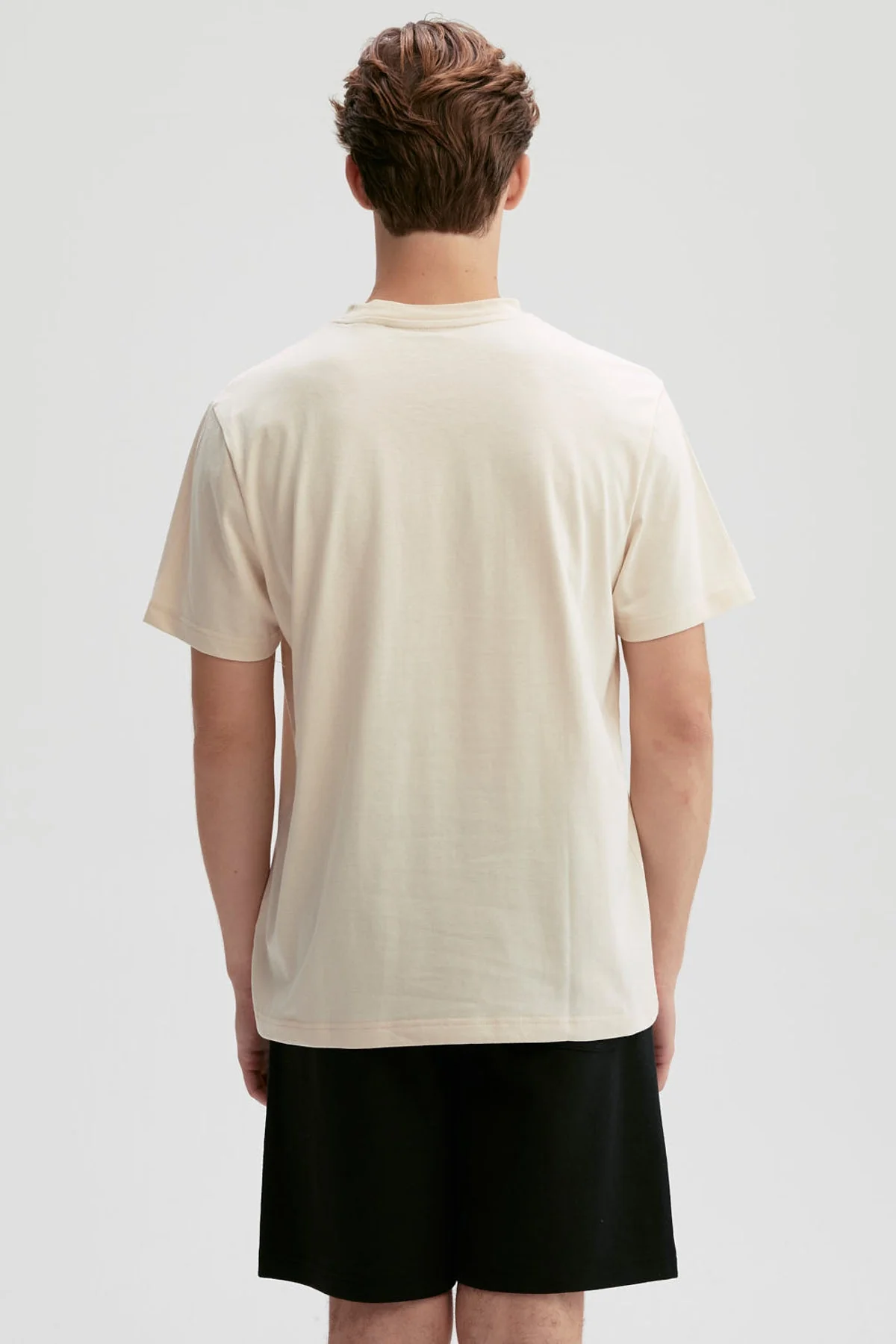 Polera Hombre Print Posicional Beige - Image 3