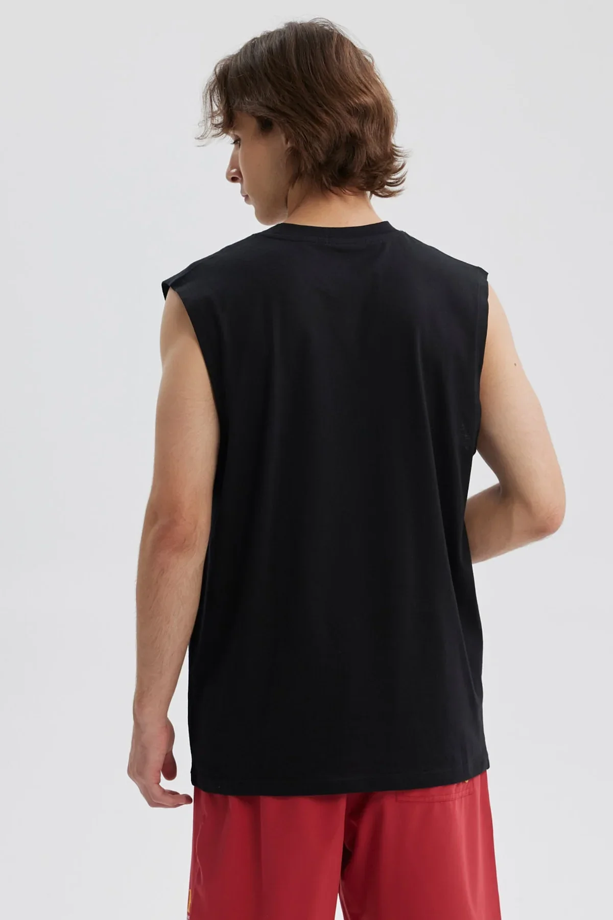 Polera Hombre Print Posicional Negro - Image 3