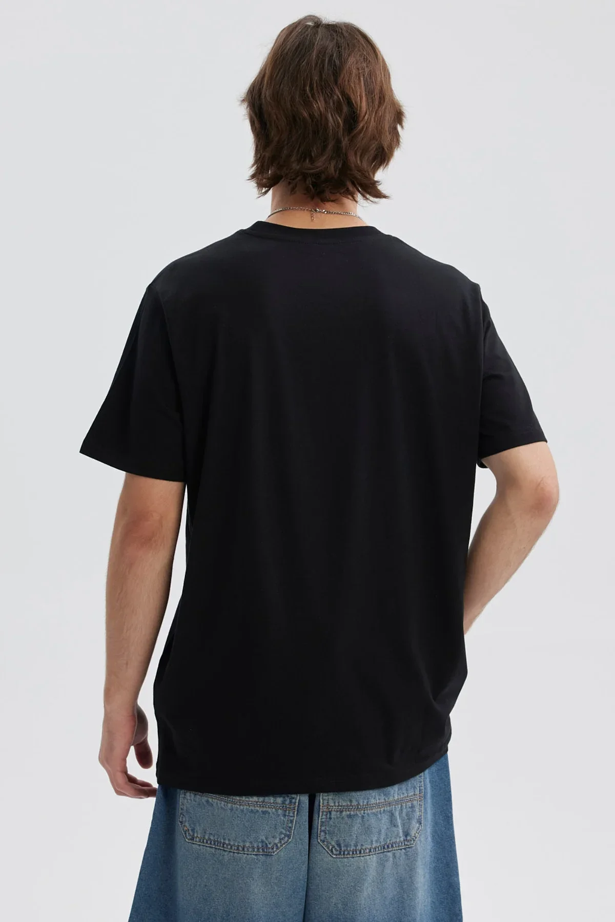 Polera Hombre Print Posicional Negro - Image 3